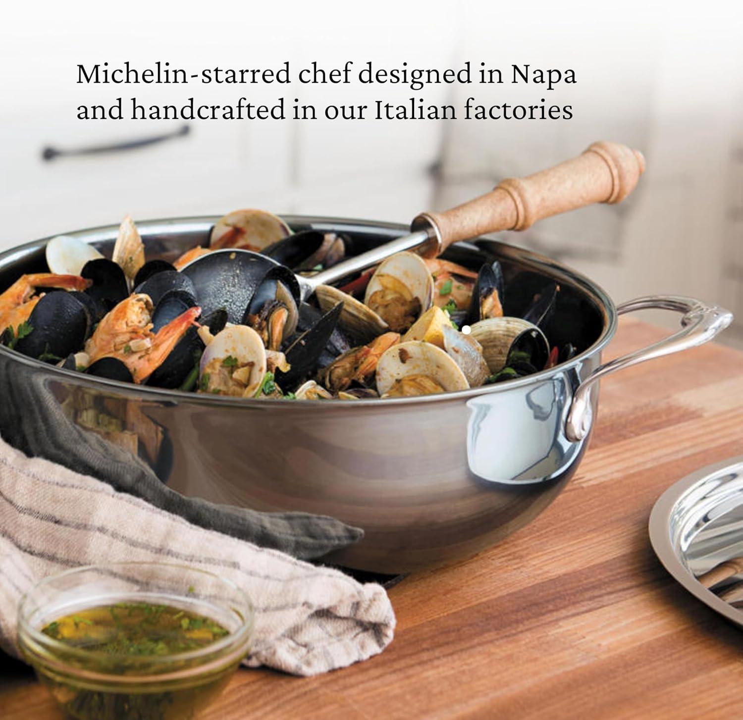 image:imageHestan NanoBond Collection Titanium AllInOne Pan Induction Cooktop Compatible 5 Quart