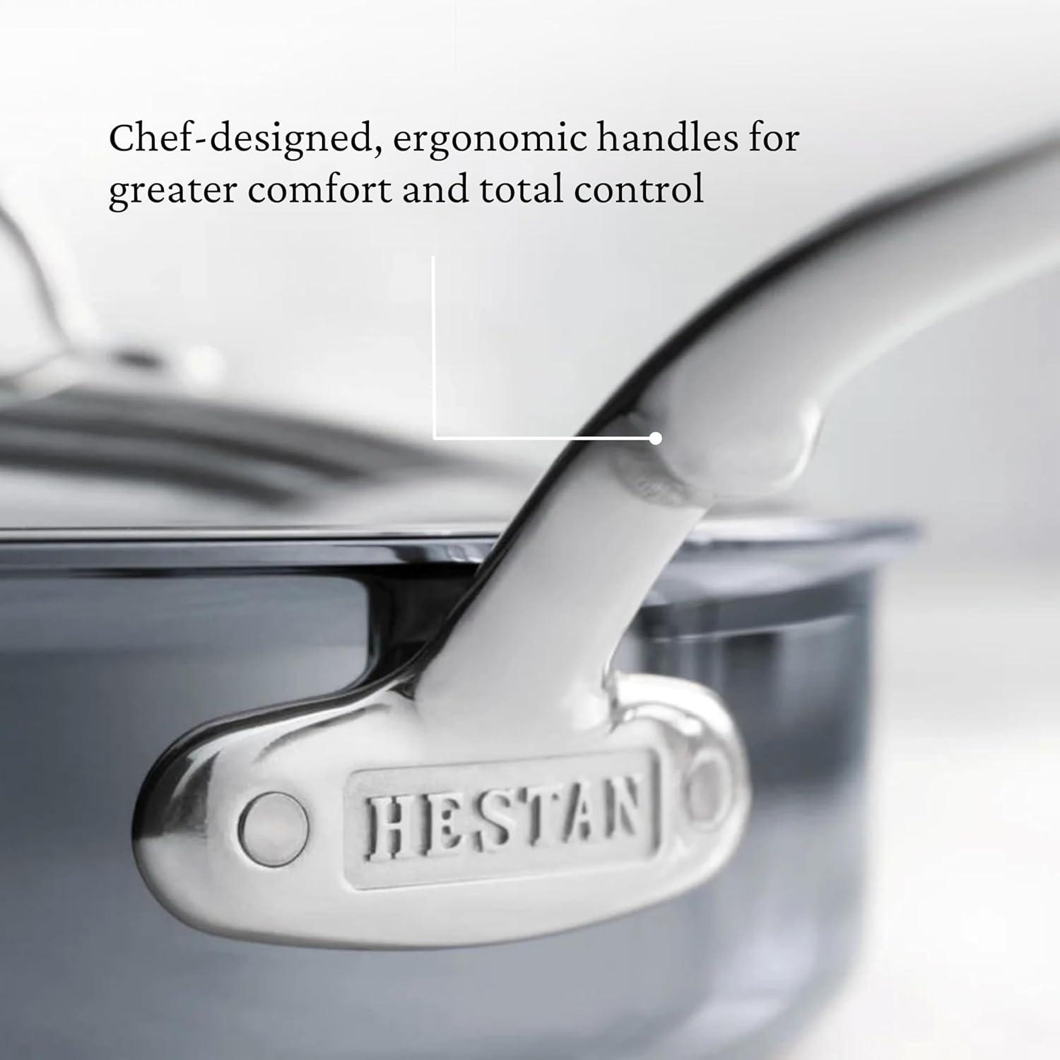image:imageHestan NanoBond Collection Titanium AllInOne Pan Induction Cooktop Compatible 5 Quart