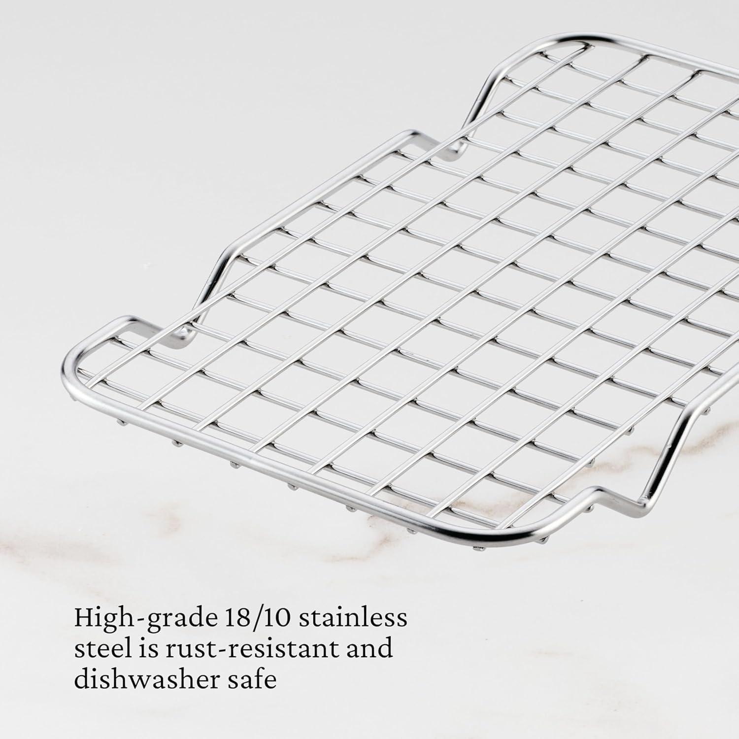 image:imageHestan OvenBond Collection 13 x 18 TriPly Clad Stainless Steel Half Sheet PanMiniEighth 6x9 inch