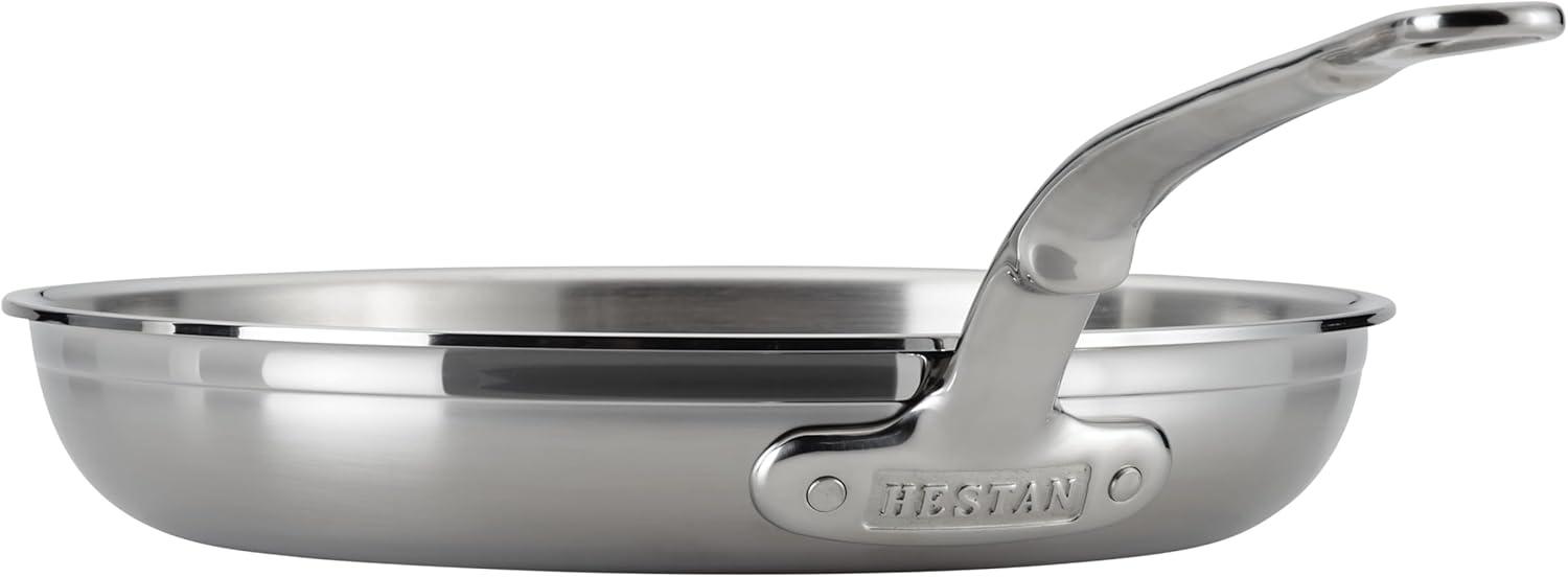 image:imageHestan ProBond Collection Professional Clad Stainless Steel 10Piece Ultimate Cookware Set Induction Cooktop Compatible5 Piece