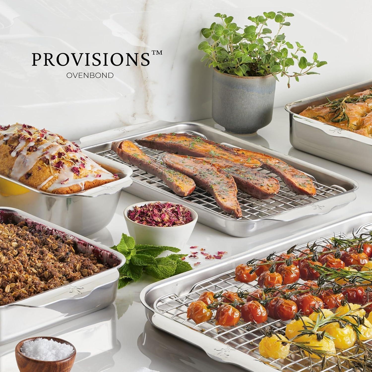 image:imageHestan OvenBond Provisions TriPly Stainless Steel Round Baker 9 Diameter