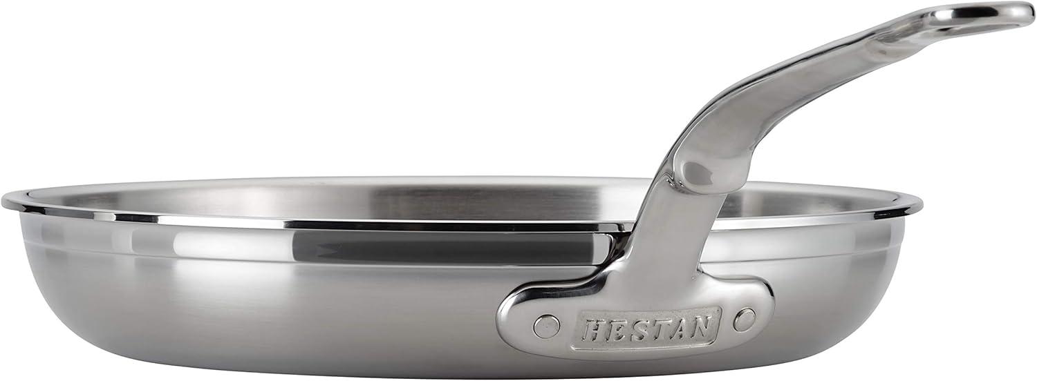 image:imageHestan ProBond Forged Professional Clad Stainless Steel Frying Pan 11Inch Induction Compatible11 Inch