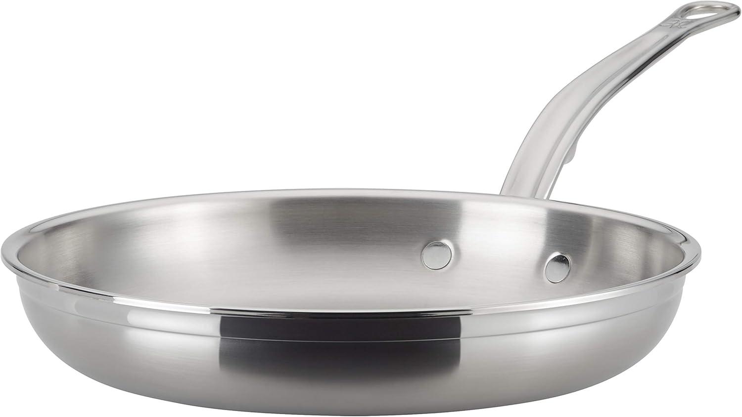 image:imageHestan ProBond Forged Professional Clad Stainless Steel Frying Pan 11Inch Induction Compatible11 Inch
