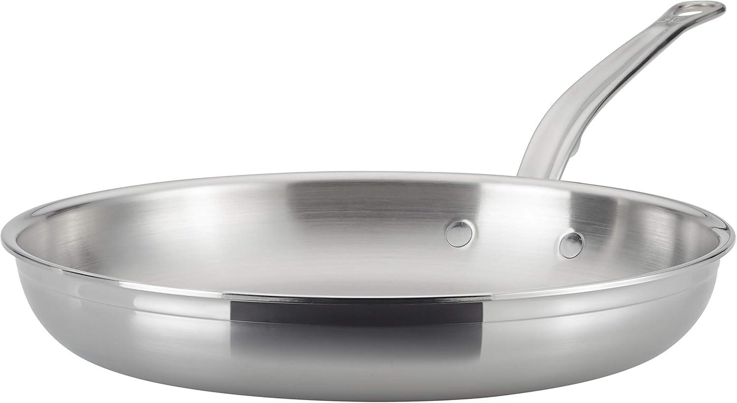image:imageHestan ProBond Forged Professional Clad Stainless Steel Frying Pan 11Inch Induction Compatible125 Inch