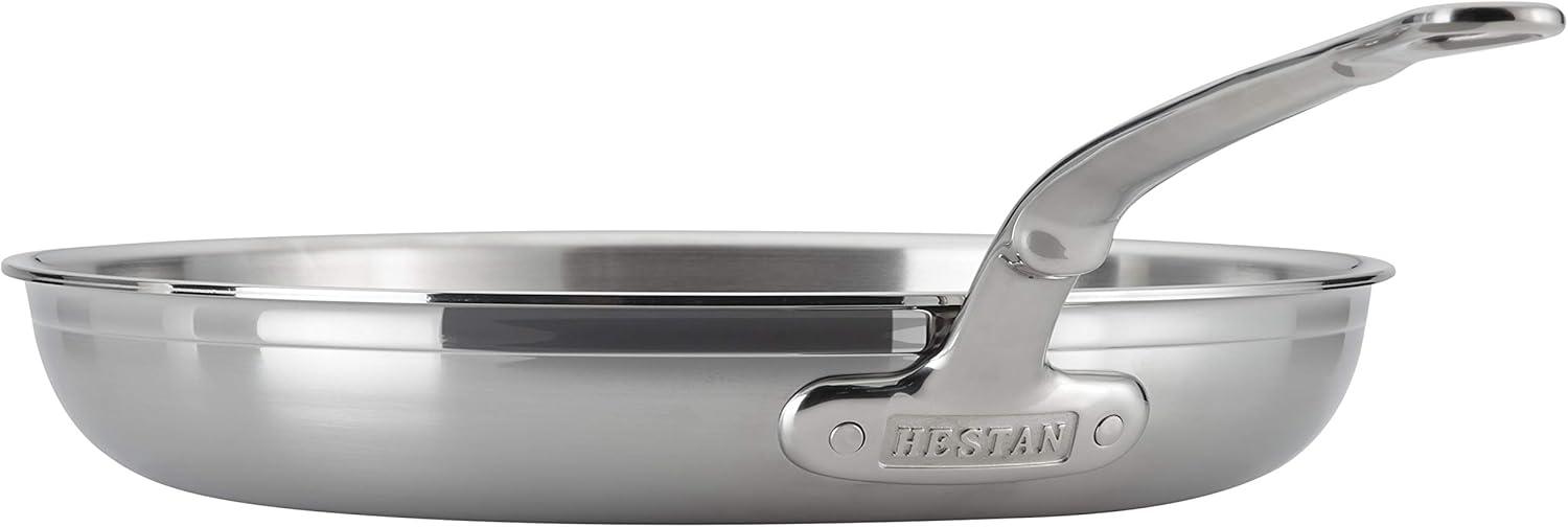 image:imageHestan ProBond Forged Professional Clad Stainless Steel Frying Pan 11Inch Induction Compatible125 Inch