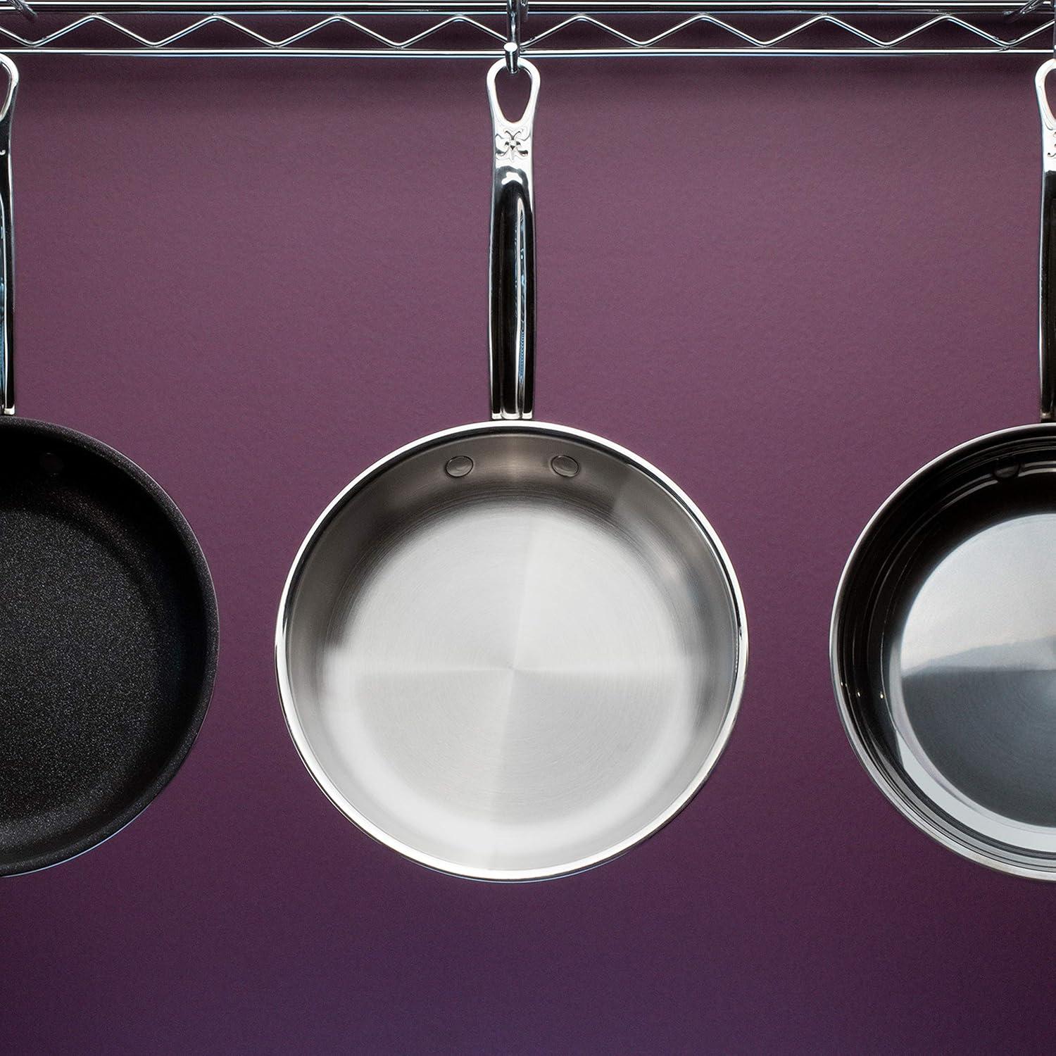 image:imageHestan ProBond Forged Professional Clad Stainless Steel Frying Pan 11Inch Induction Compatible85 Inch
