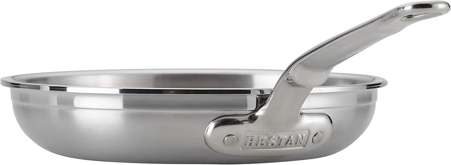 image:imageHestan ProBond Forged Professional Clad Stainless Steel Frying Pan 11Inch Induction Compatible85 Inch