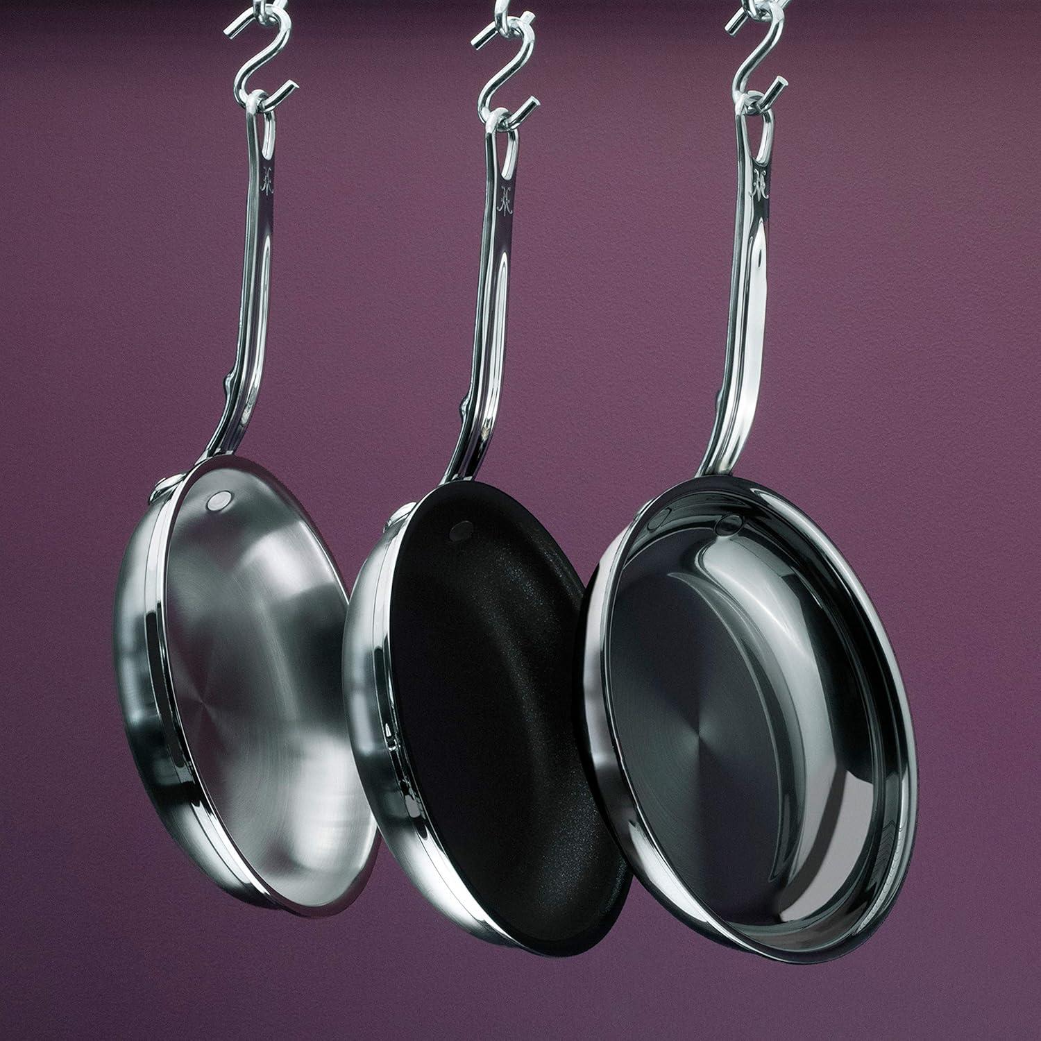 image:imageHestan ProBond Forged Professional Clad Stainless Steel Frying Pan 11Inch Induction Compatible85 Inch