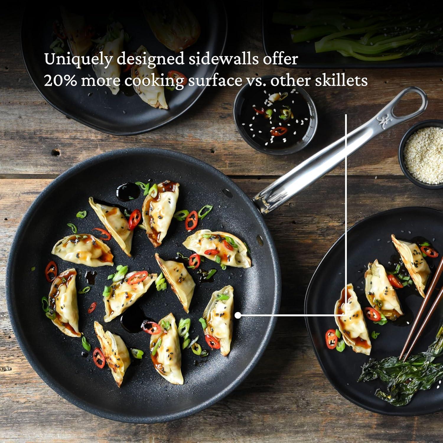 image:imageHestan ProBond Forged TITUM Professional Clad Stainless Steel Nonstick Frying Pan 11Inch Induction Compatible Made without PFOAs11 Frying Pan