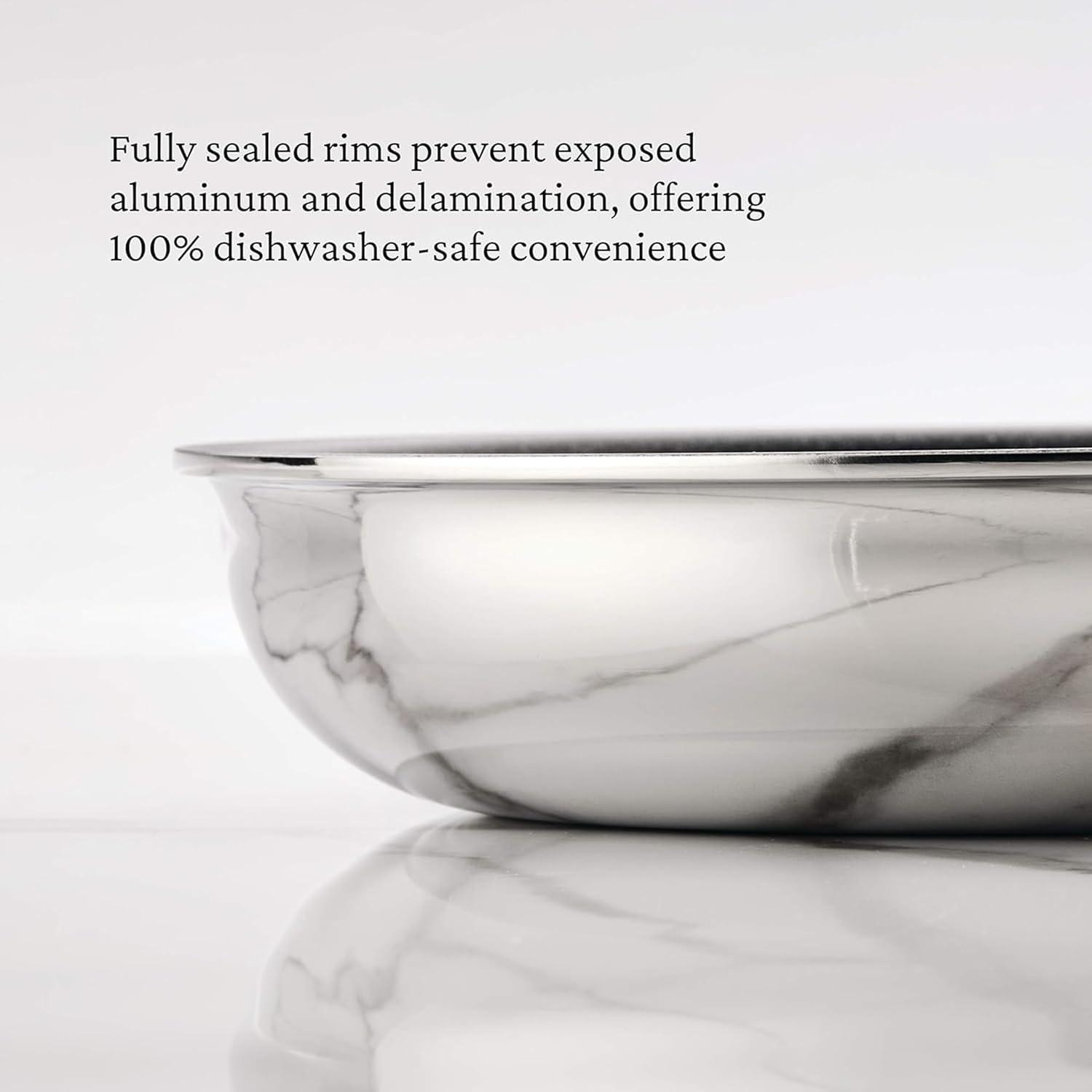 image:imageHestan ProBond Luxe 5Piece Professional Clad Stainless Steel Cookware Set