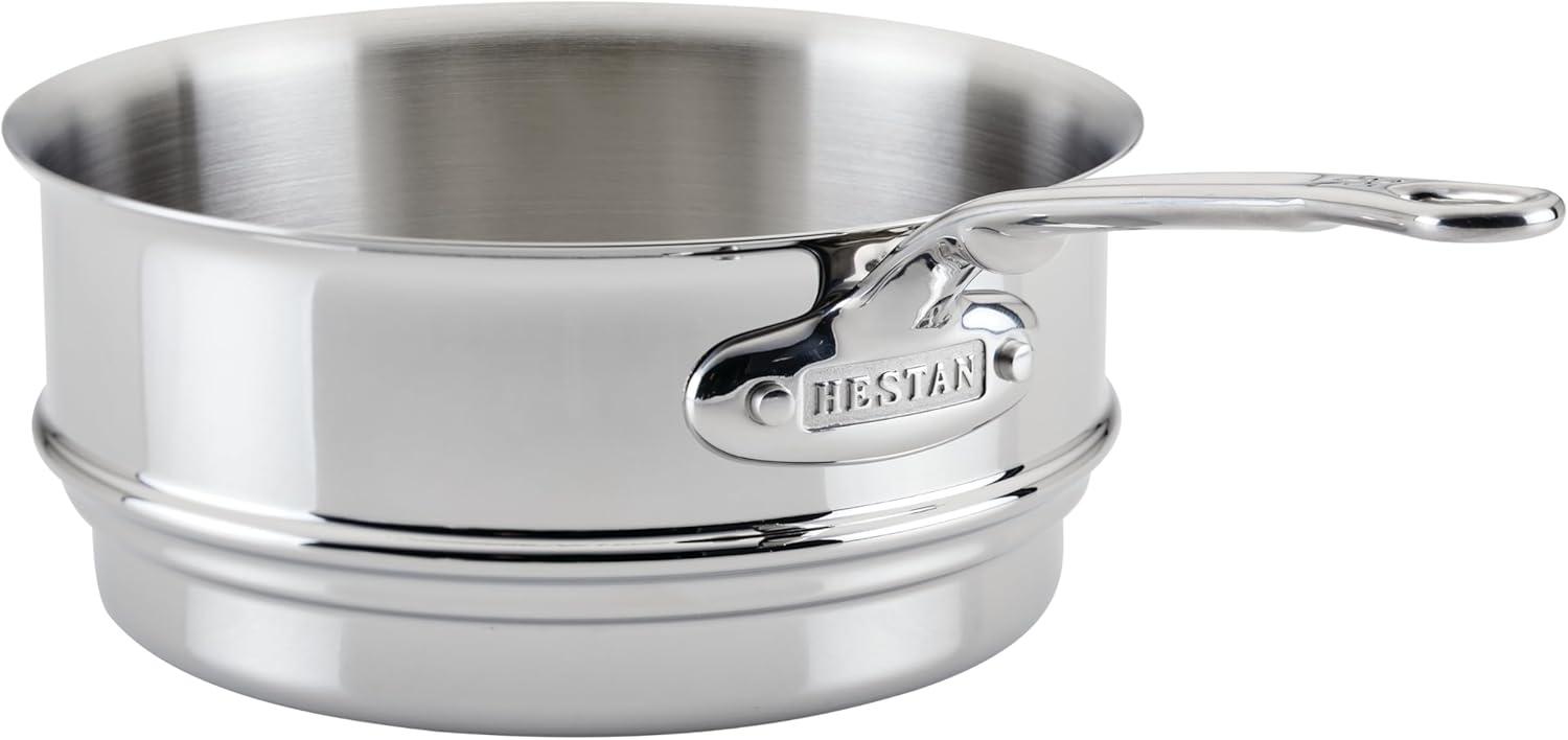 image:imageHestan Provisions 165 Classic Clad Roaster with Stainless Steel RackSteamer Insert