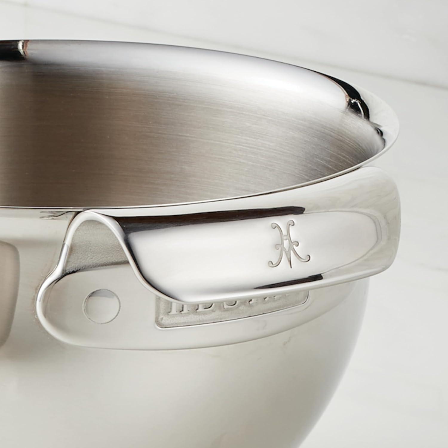 image:imageHestan Provisions 3Piece Stainless Steel Mixing Bowl Set 15qt 3qt and 475qt Nesting Design