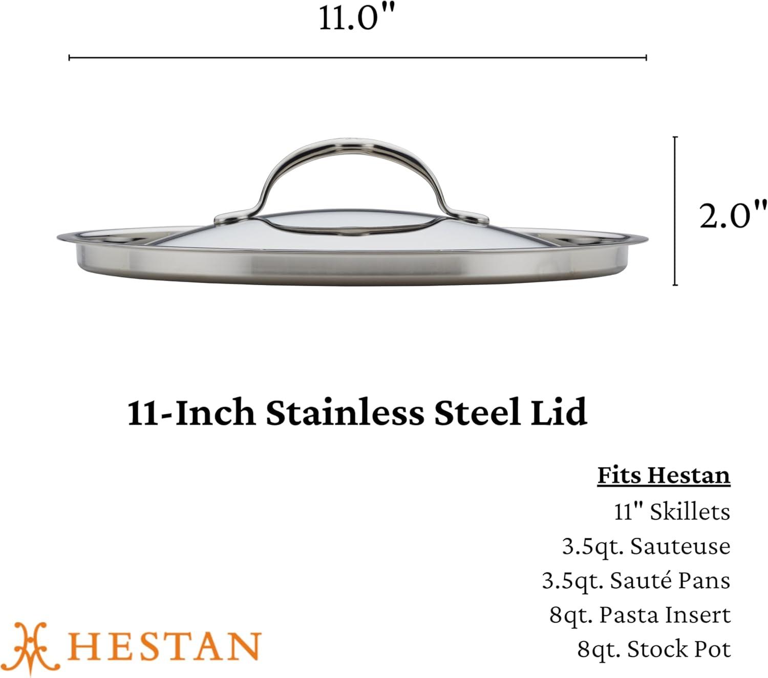 image:imageHestan Provisions 85 Stainless Steel LidStainless Steel Lid 11