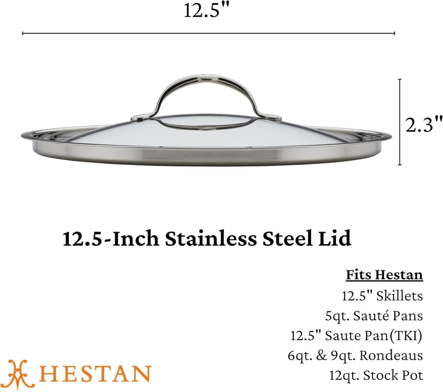 image:imageHestan Provisions 85 Stainless Steel LidStainless Steel Lid 125