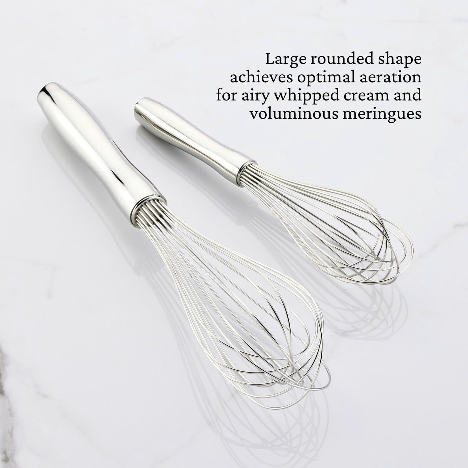 image:imageHestan Provisions Chefs Tool Balloon Whisk 12Inch ArtisanPolished Stainless Steel12 Inch Balloon Whisk