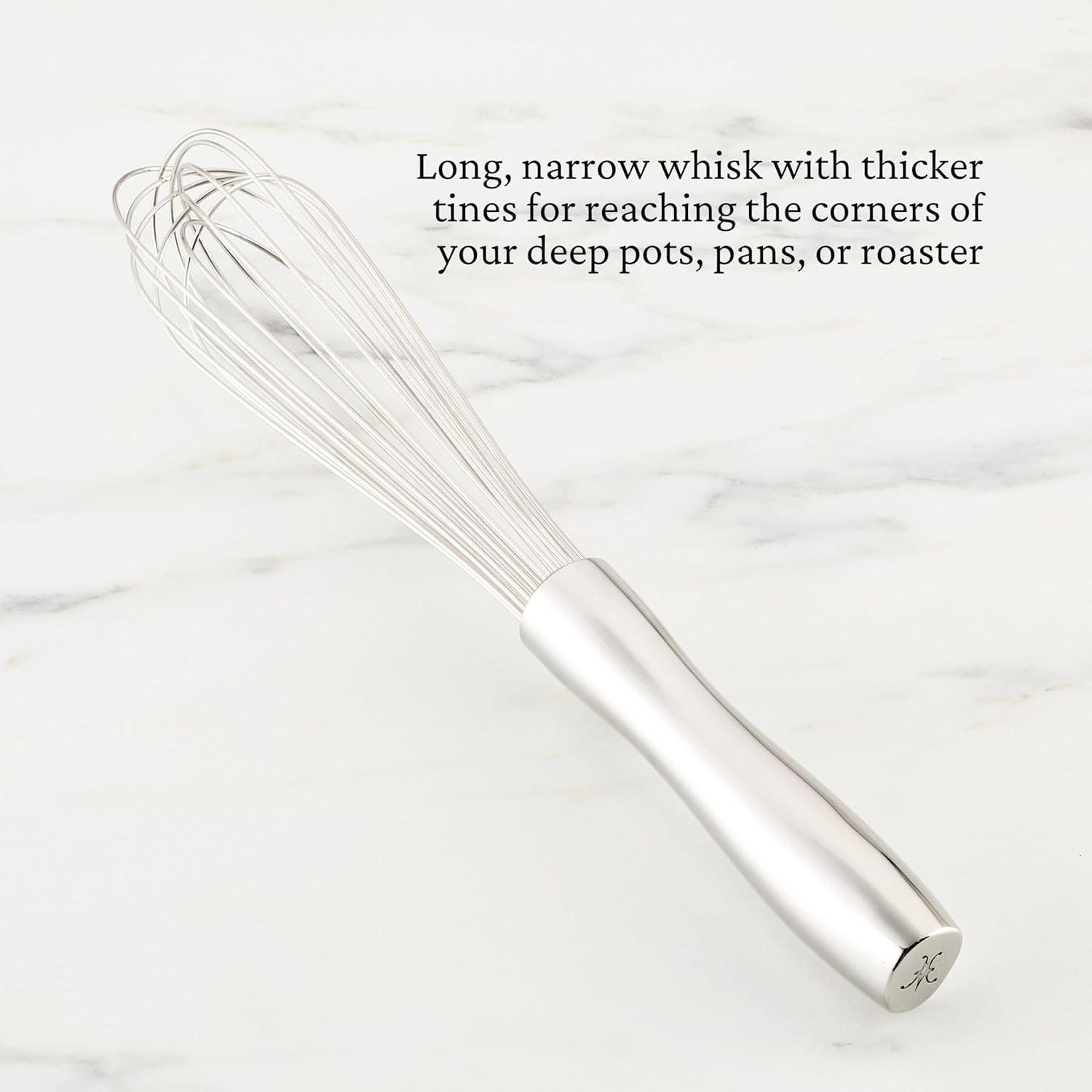image:imageHestan Provisions Chefs Tool Balloon Whisk 12Inch ArtisanPolished Stainless Steel12 Inch French Whisk