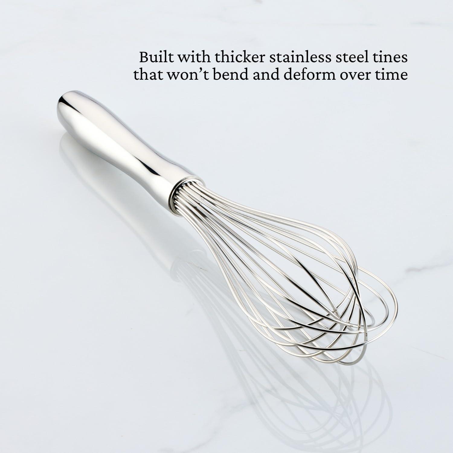 image:imageHestan Provisions Chefs Tool Balloon Whisk 12Inch ArtisanPolished Stainless Steel9 Inch Balloon Whisk