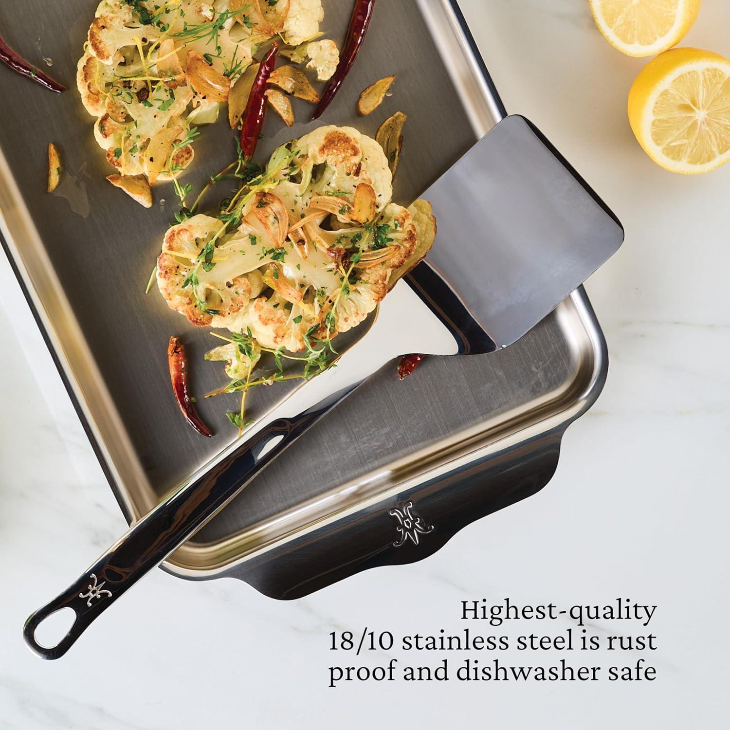 image:imageHestan Provisions Chefs Tools Ladle 13Inch 5 Ounce ArtisanPolished Stainless SteelSolid Turner