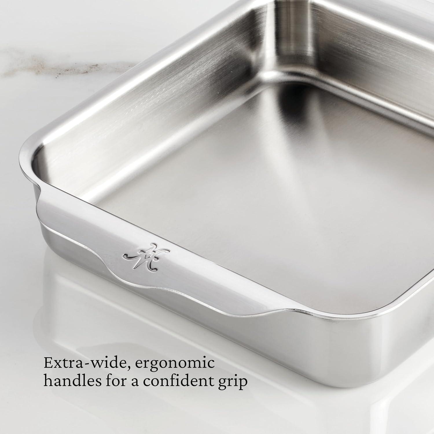 image:imageHestan Provisions OvenBond 9 x 13 Triply Rectangular Stainless Steel Baking PanBaking Pan 8inch