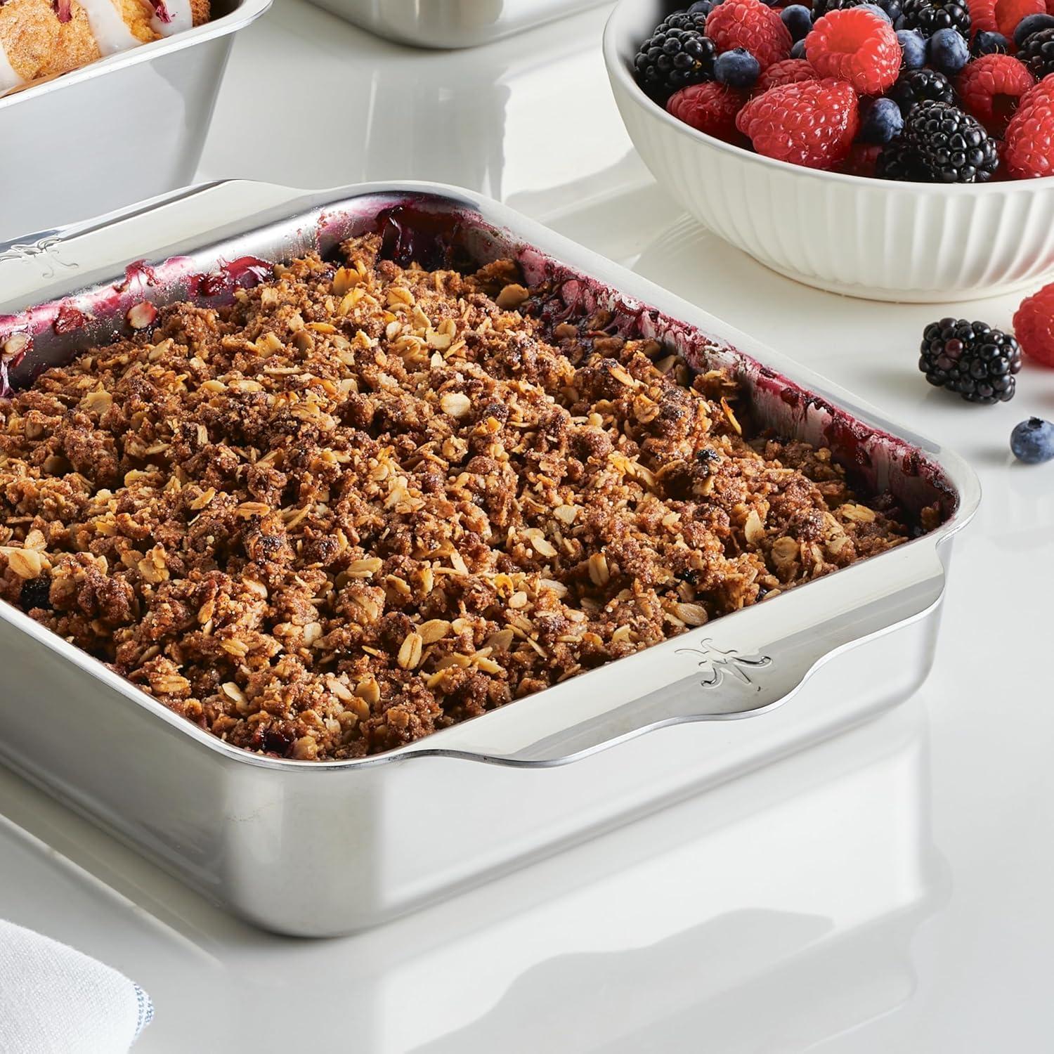 image:imageHestan Provisions OvenBond 9 x 13 Triply Rectangular Stainless Steel Baking PanBaking Pan 8inch