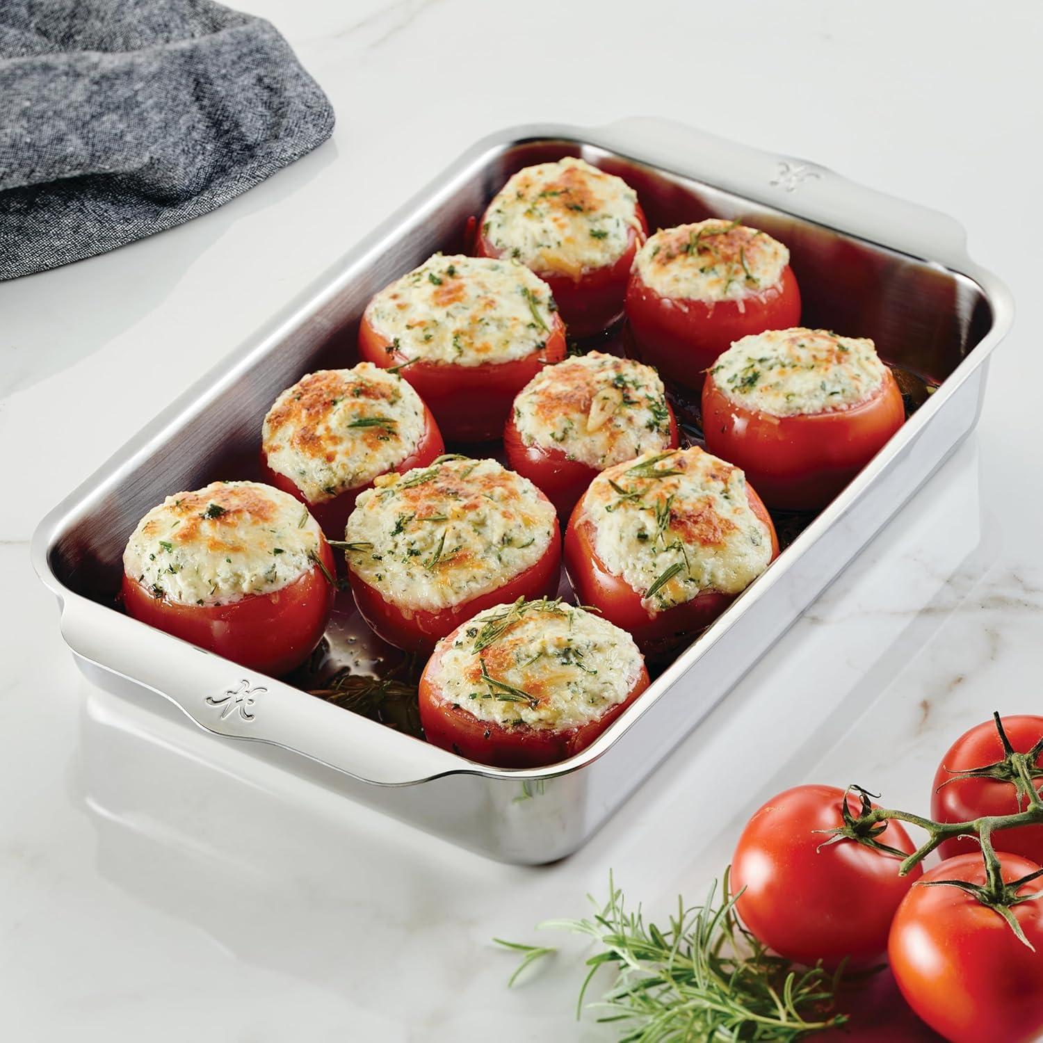 image:imageHestan Provisions OvenBond 9 x 13 Triply Rectangular Stainless Steel Baking PanBaking Pan 9x13inch Pack of 2