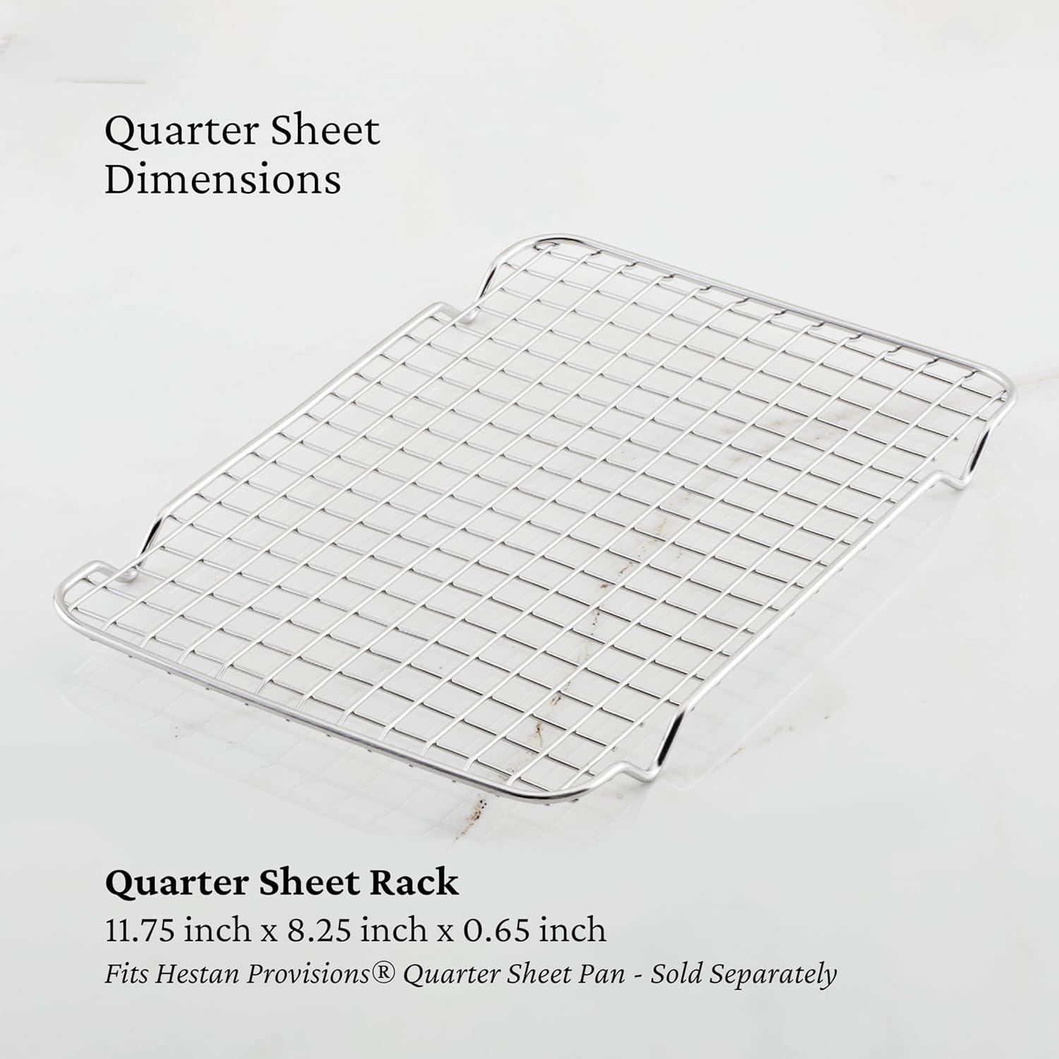 image:imageHestan Provisions OvenBond Quarter Sheet Pan Rack 1175 L x 825 W Cooling RackQuarter Sheet Rack