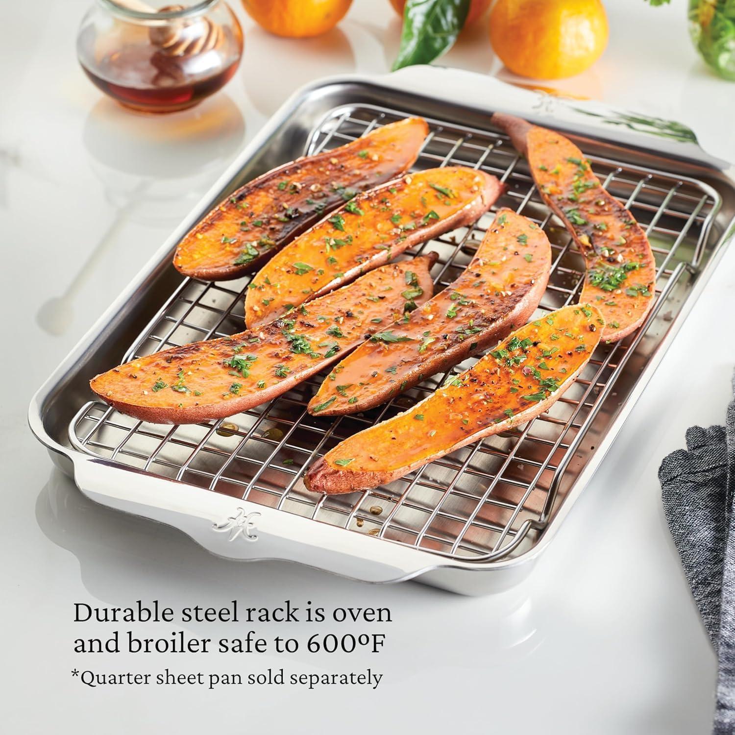 image:imageHestan Provisions OvenBond Quarter Sheet Pan Rack 1175 L x 825 W Cooling RackQuarter Sheet Rack