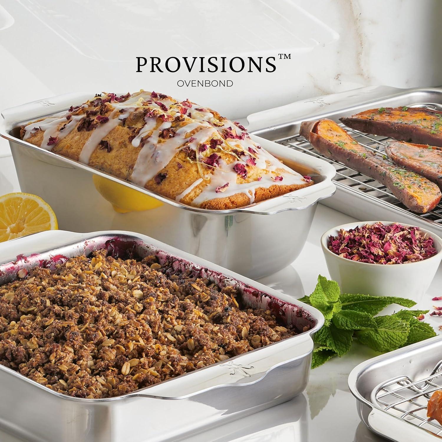 image:imageHestan Provisions OvenBond Triply Clad Stainless Steel 1Pound Loaf Pan 9 x 5Loaf Pan Pack of 2