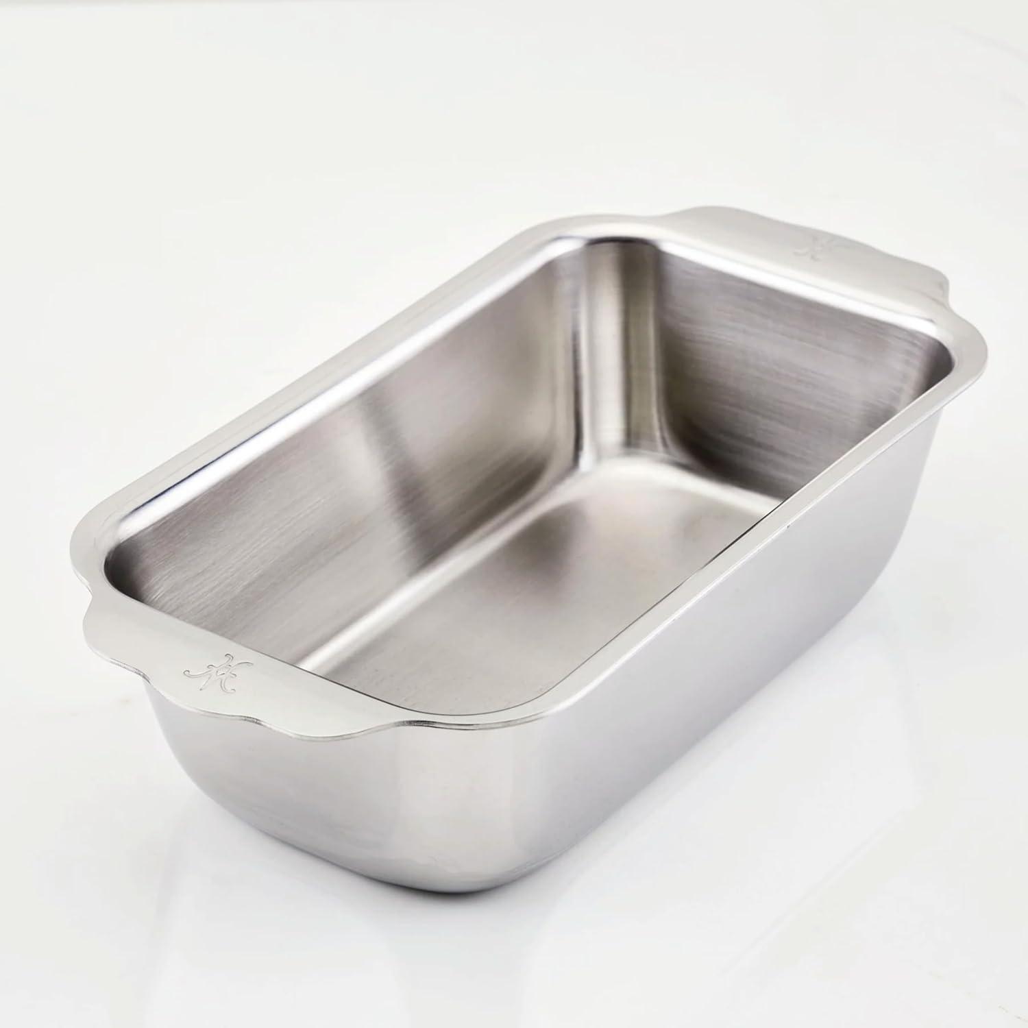 image:imageHestan Provisions OvenBond Triply Clad Stainless Steel 1Pound Loaf Pan 9 x 5Loaf Pan Pack of 2