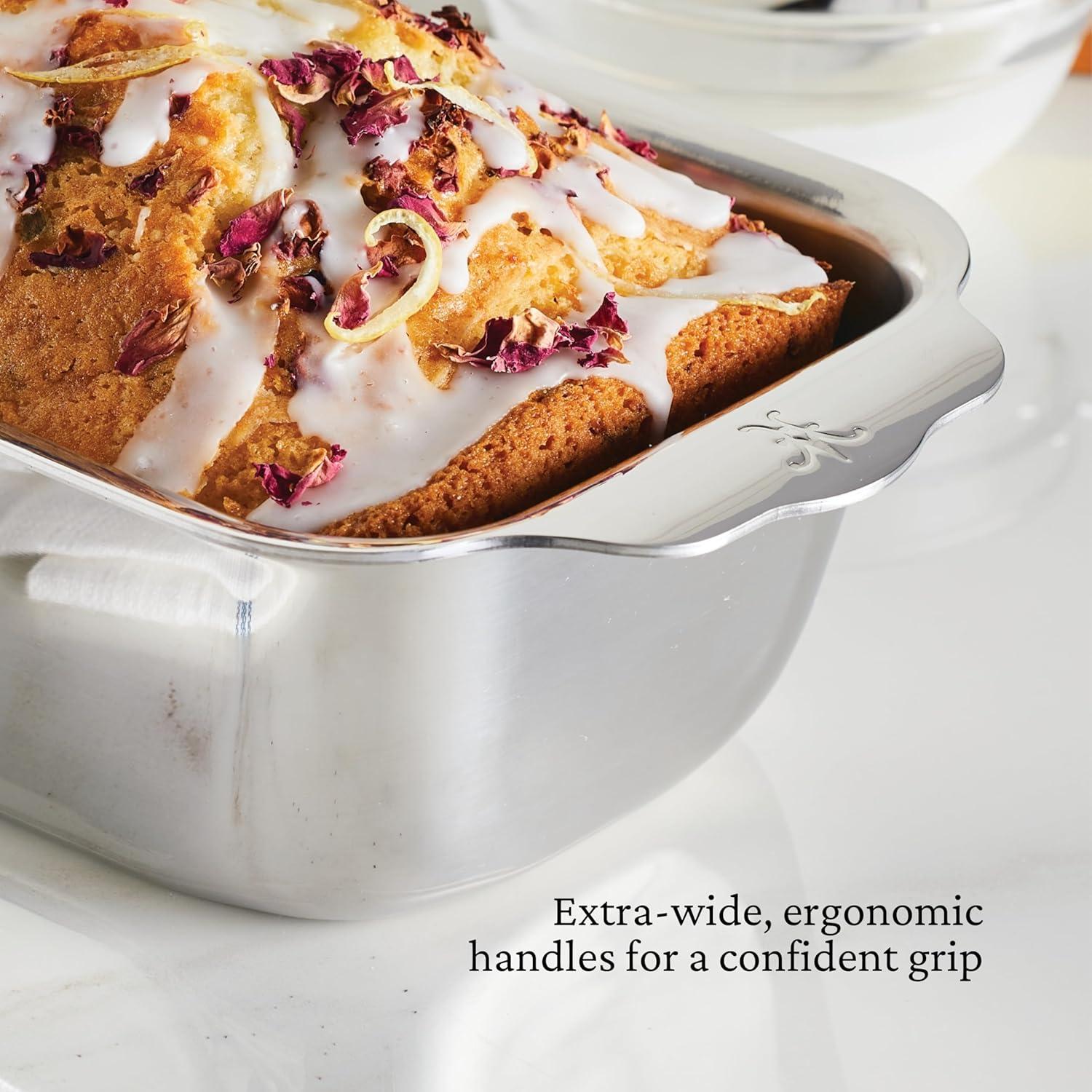 image:imageHestan Provisions OvenBond Triply Clad Stainless Steel 1Pound Loaf Pan 9 x 5Loaf Pan Pack of 2