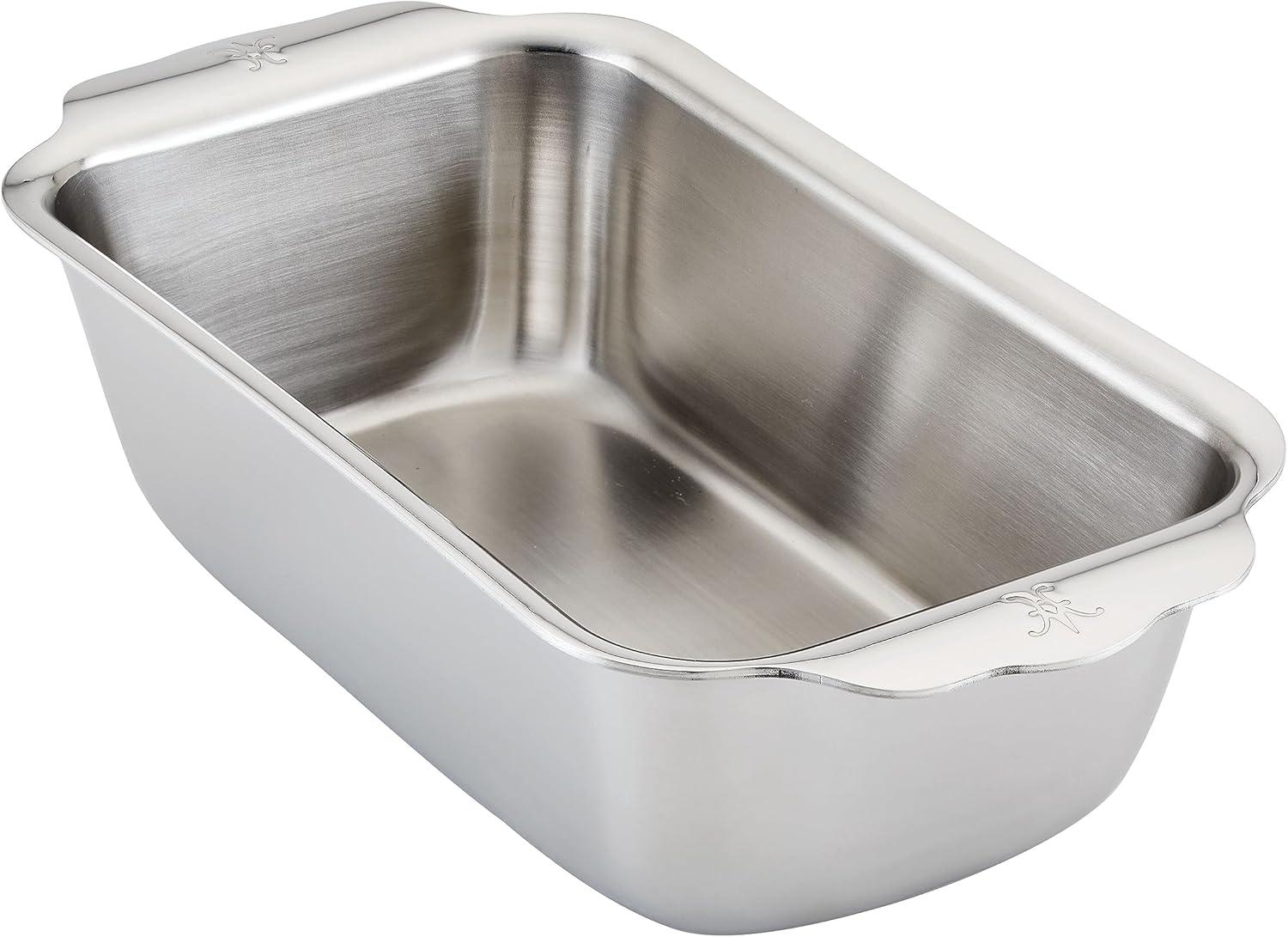 image:imageHestan Provisions OvenBond Triply Clad Stainless Steel 1Pound Loaf Pan 9 x 5Loaf Pan Pack of 2
