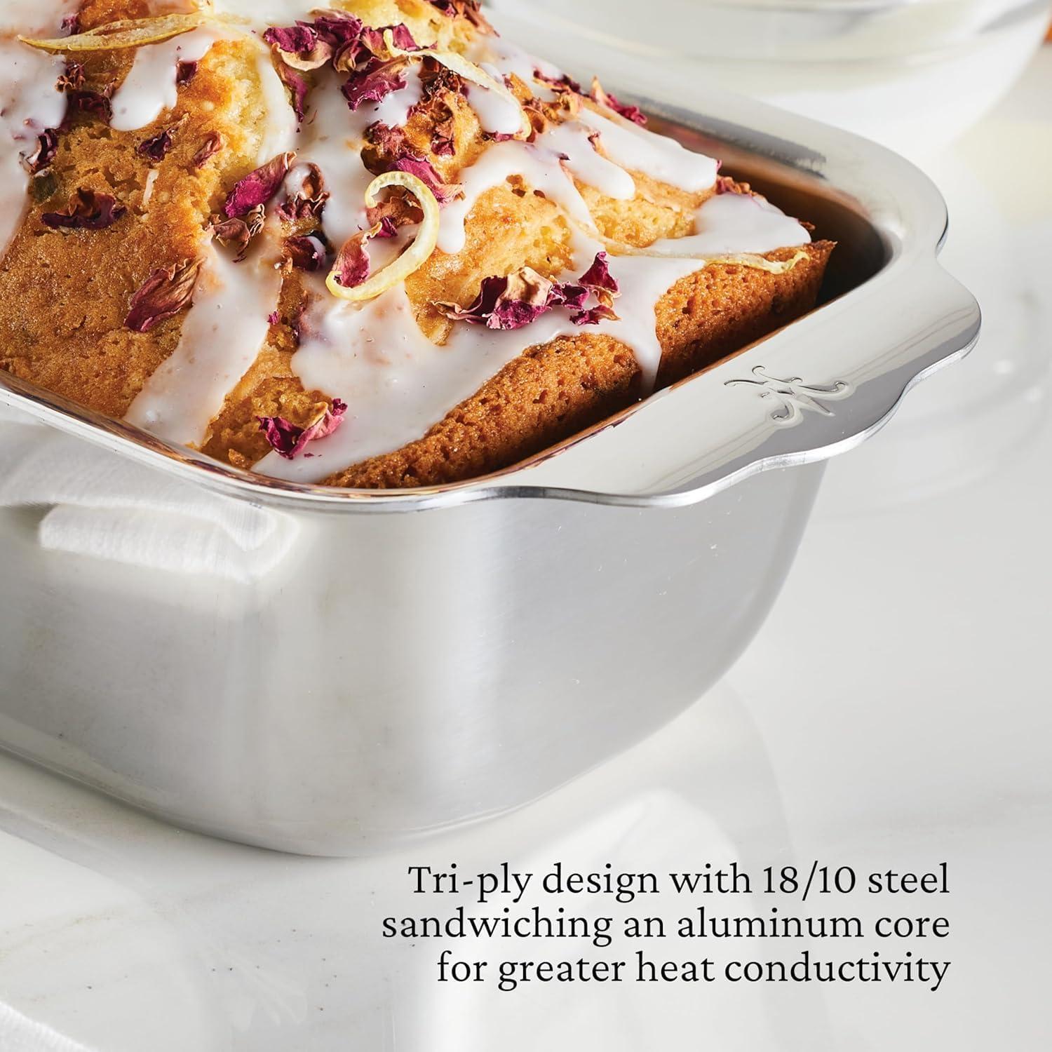 image:imageHestan Provisions OvenBond 7Piece Gourmet Essentials TriiPly Stainless Steel Set
