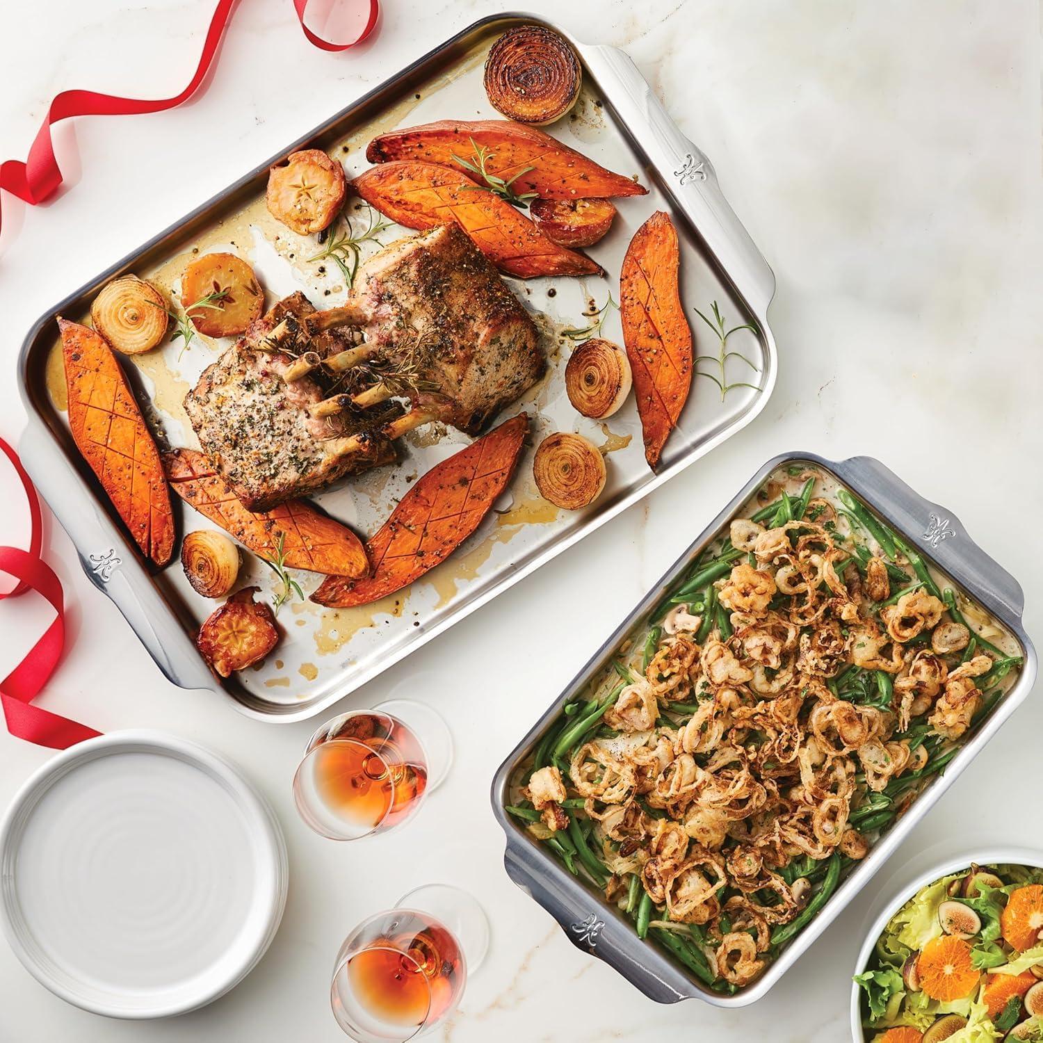 image:imageHestan Provisions OvenBond 7Piece Gourmet Essentials TriiPly Stainless Steel Set