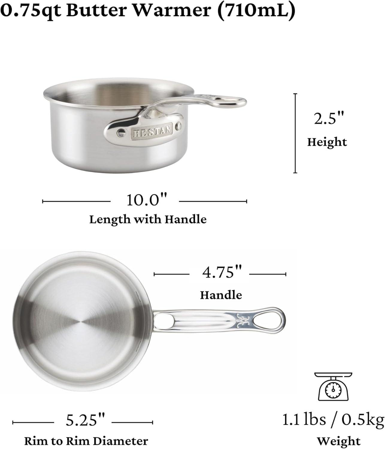 image:imageThomas Keller Insignia by Hestan Stainless Steel 9 Quart Rondeau Induction Cooktop Compatible08 Quarts