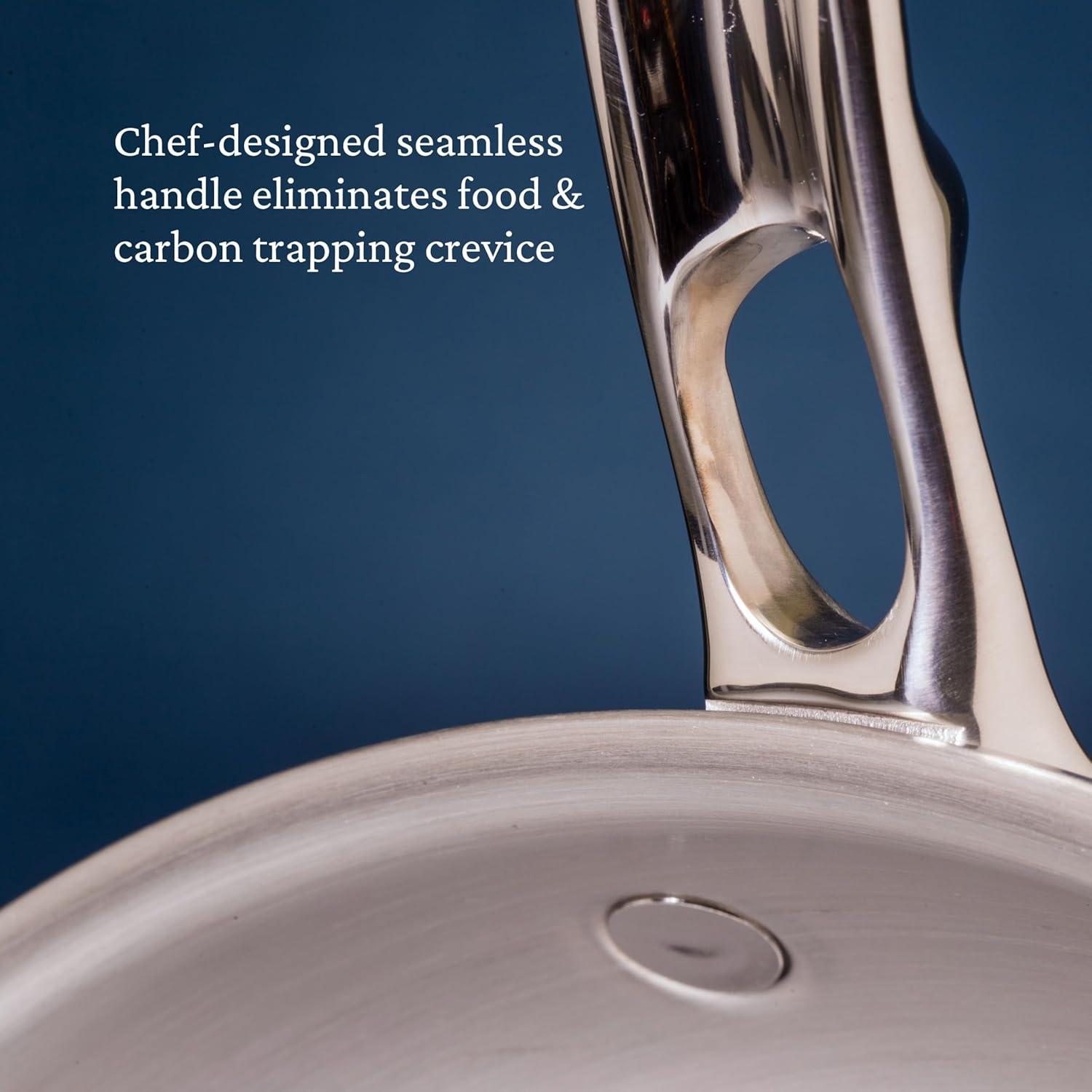 image:imageThomas Keller Insignia by Hestan Stainless Steel 9 Quart Rondeau Induction Cooktop Compatible08 Quarts