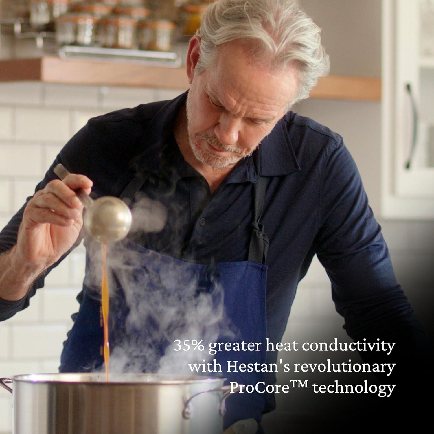image:imageThomas Keller Insignia by Hestan Stainless Steel 9 Quart Rondeau Induction Cooktop Compatible12 Quarts