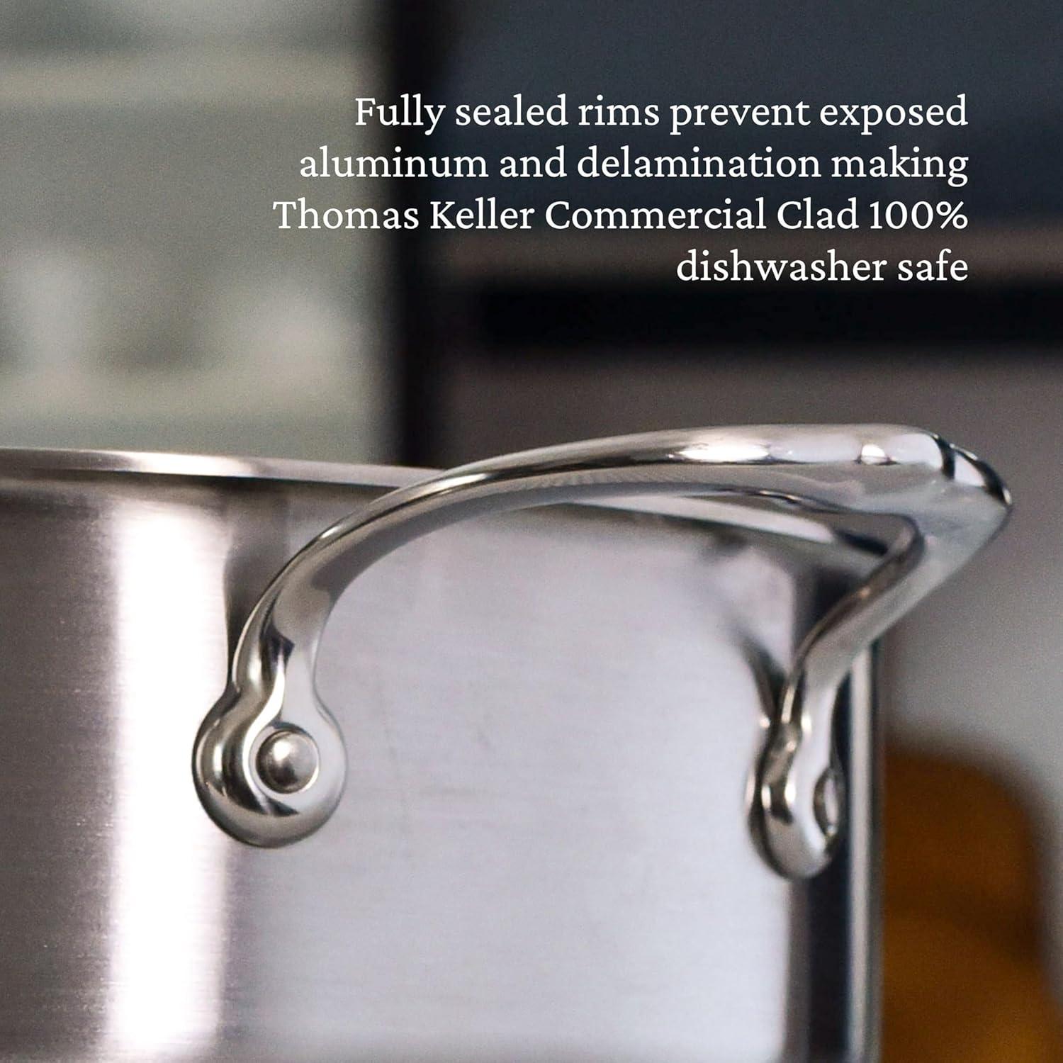 image:imageThomas Keller Insignia by Hestan Stainless Steel 9 Quart Rondeau Induction Cooktop Compatible9 Quarts