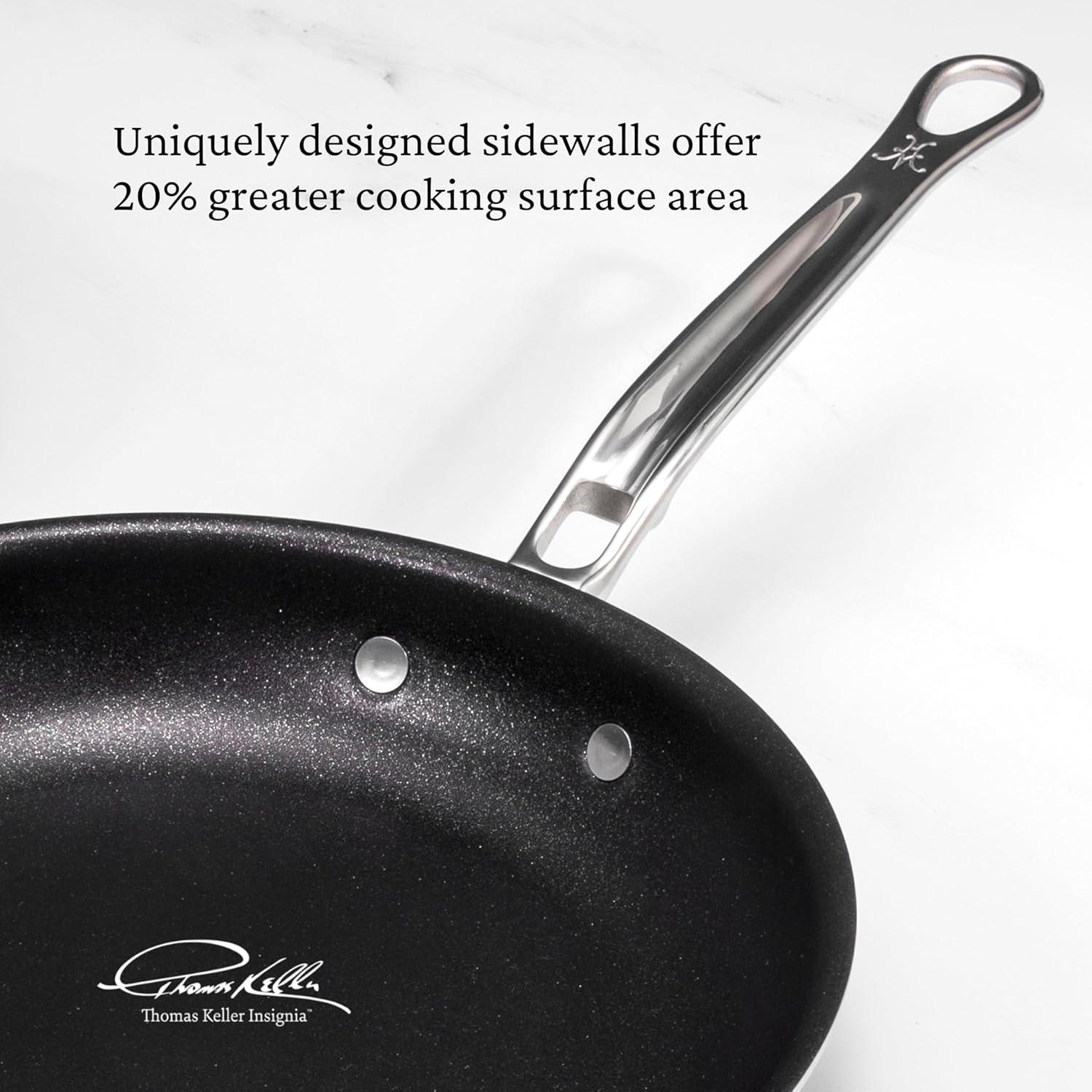 image:imageThomas Keller Insignia by Hestan Stainless Steel 9 Quart Rondeau Induction Cooktop CompatibleFrying Pan 11Inch