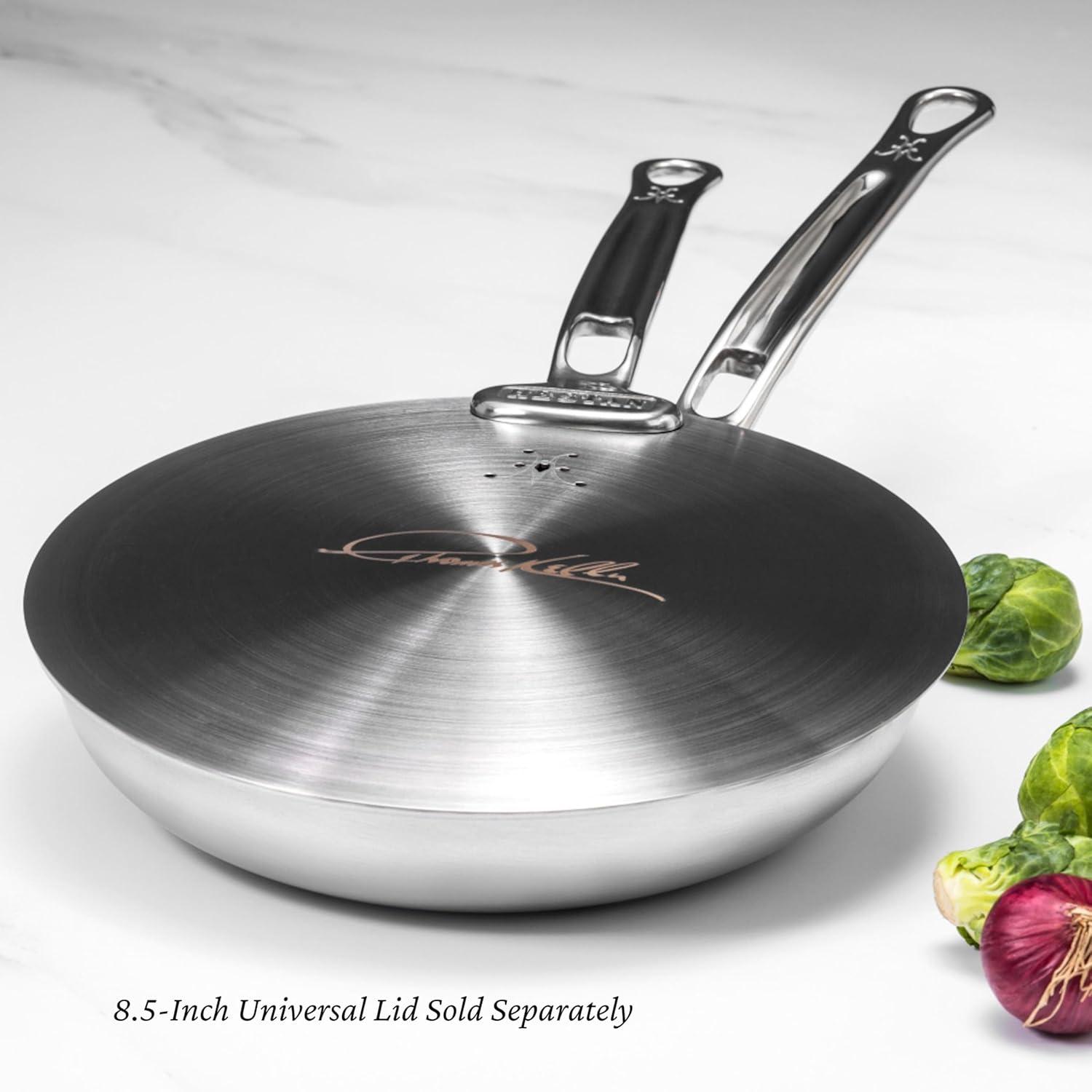image:imageThomas Keller Insignia by Hestan Stainless Steel 9 Quart Rondeau Induction Cooktop CompatibleFrying Pan 85Inch