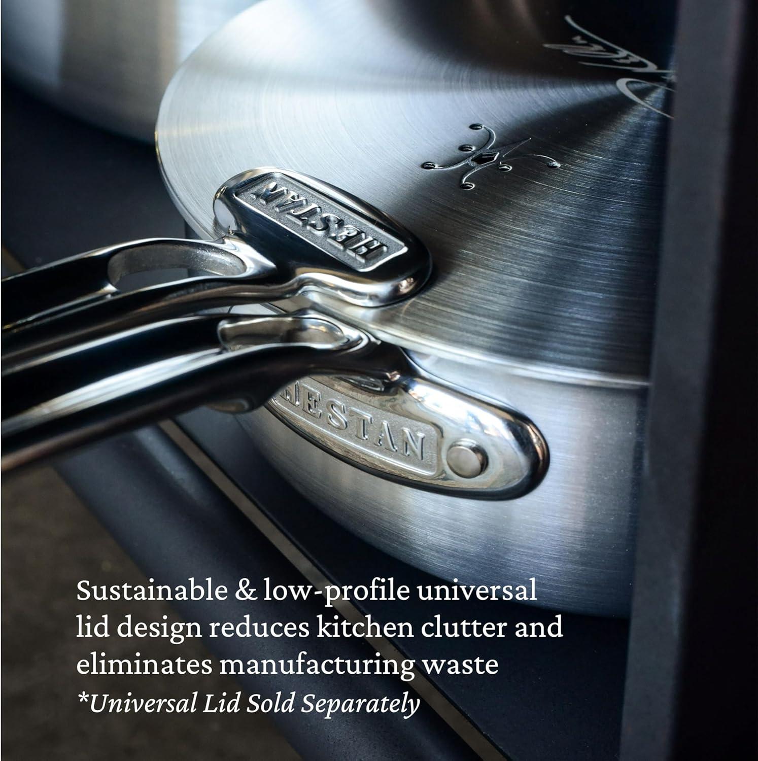 image:imageThomas Keller Insignia by Hestan Stainless Steel Sauce Pot Induction Cooktop Compatible 3 Quart