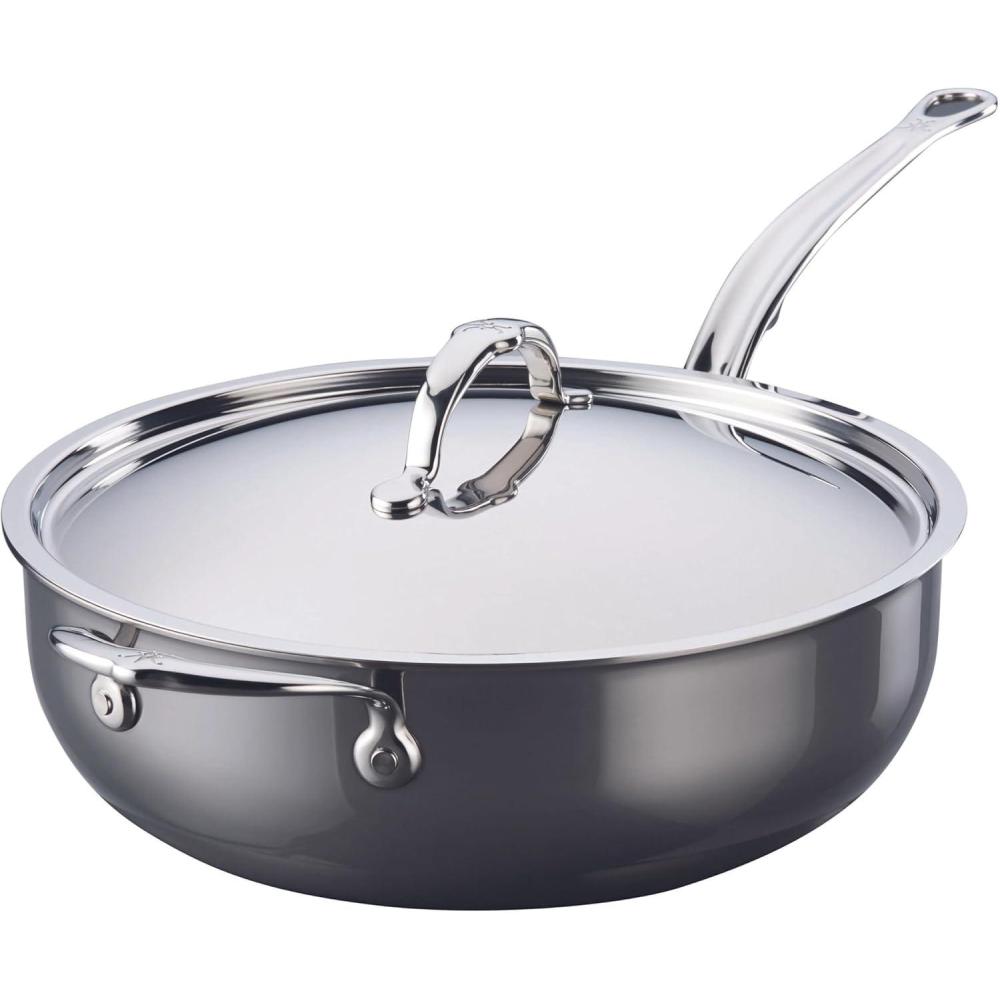 image:imageHestan NanoBond Collection Titanium AllInOne Pan Induction Cooktop Compatible 5 Quart