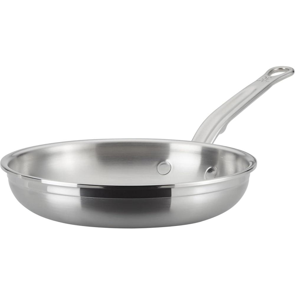 image:imageHestan ProBond Forged Professional Clad Stainless Steel Frying Pan 11Inch Induction Compatible85 Inch