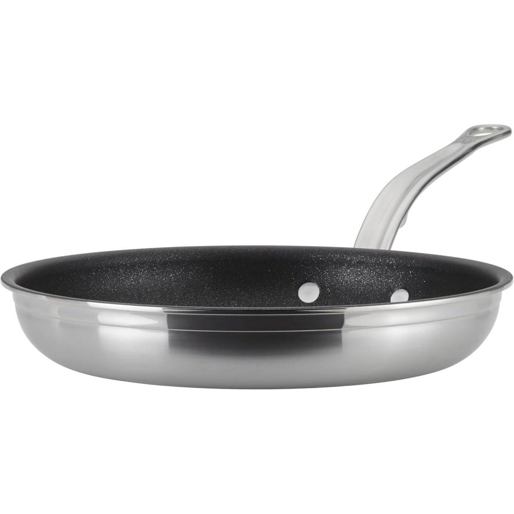 image:imageHestan ProBond Forged TITUM Professional Clad Stainless Steel Nonstick Frying Pan 11Inch Induction Compatible Made without PFOAs11 Frying Pan