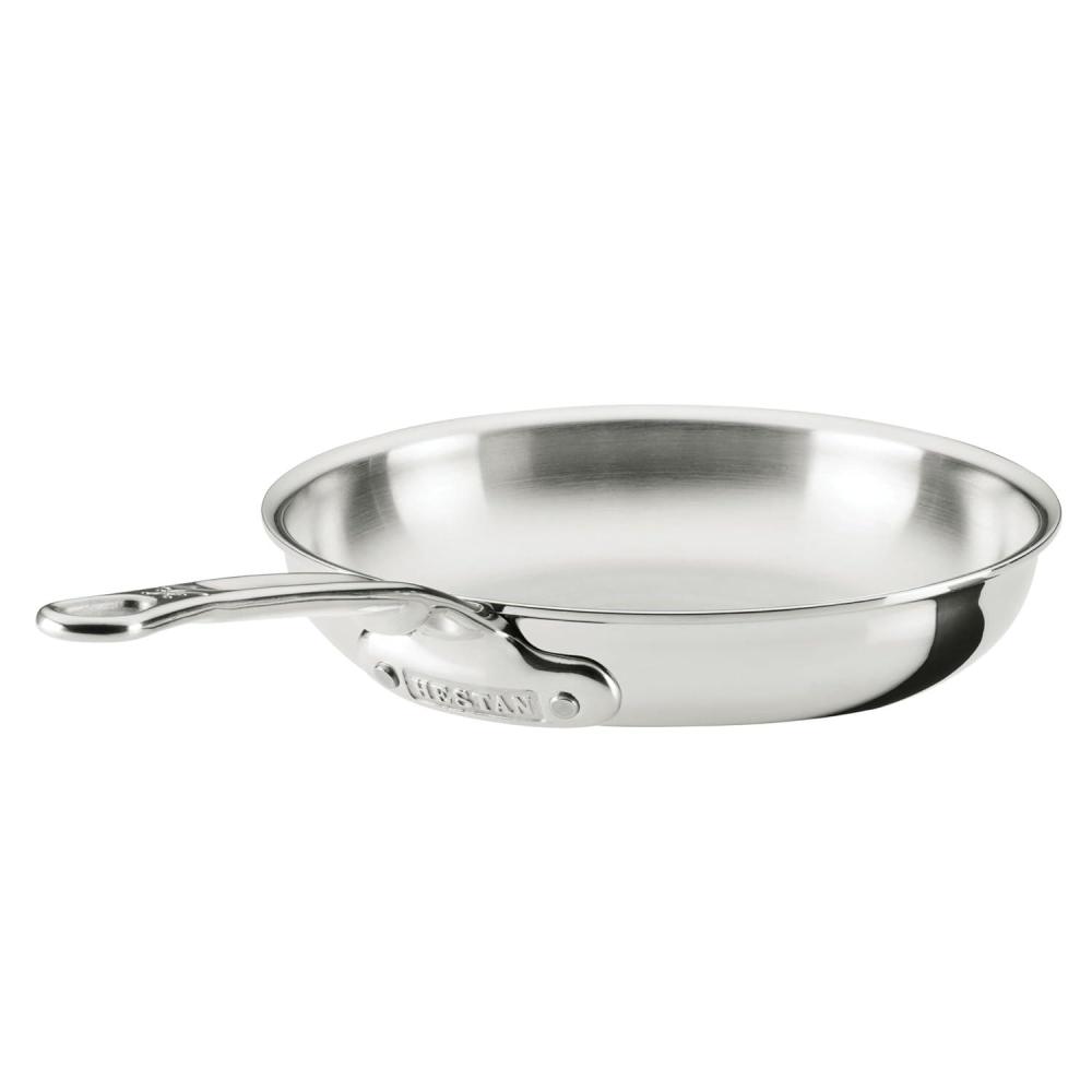 image:imageHestan ProBond Luxe 85Inch Quart Skillet Professional Clad Stainless Steel ProCore TriPly Clad Construction Polished Exterior Induction amp Oven Safe