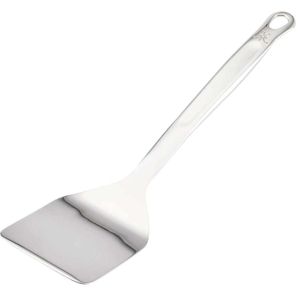 image:imageHestan Provisions Chefs Tools Ladle 13Inch 5 Ounce ArtisanPolished Stainless SteelSolid Turner