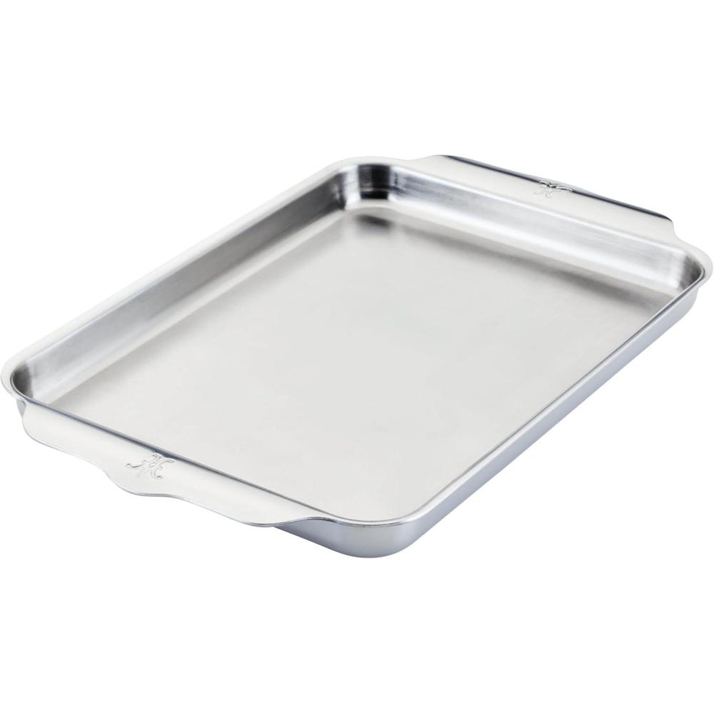 image:imageHestan Provisions OvenBond 9 x 12 Triply Clad Stainless Steel Quarter Sheet Pan