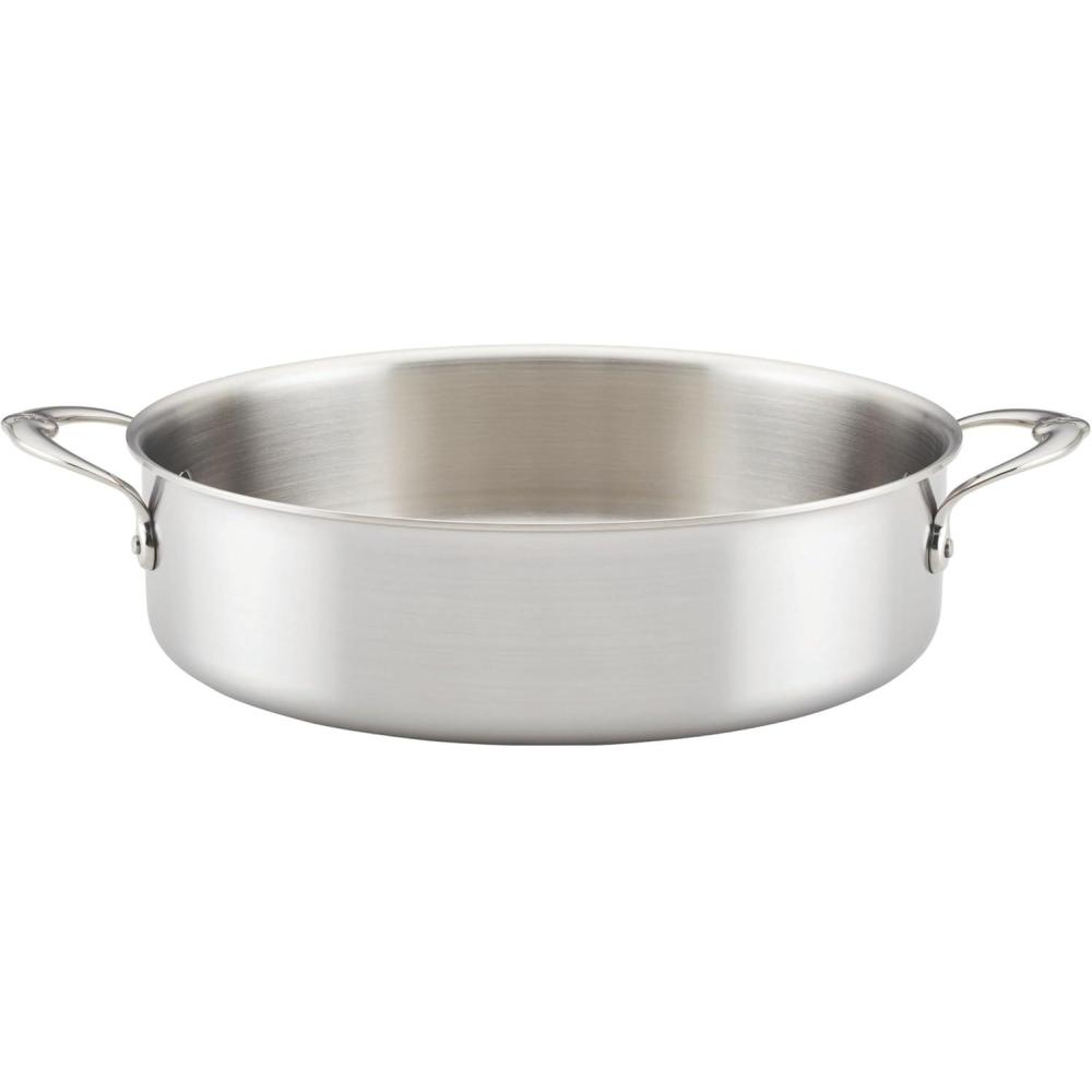 image:imageThomas Keller Insignia by Hestan Stainless Steel 6 Quart Rondeau Induction Cooktop Compatible
