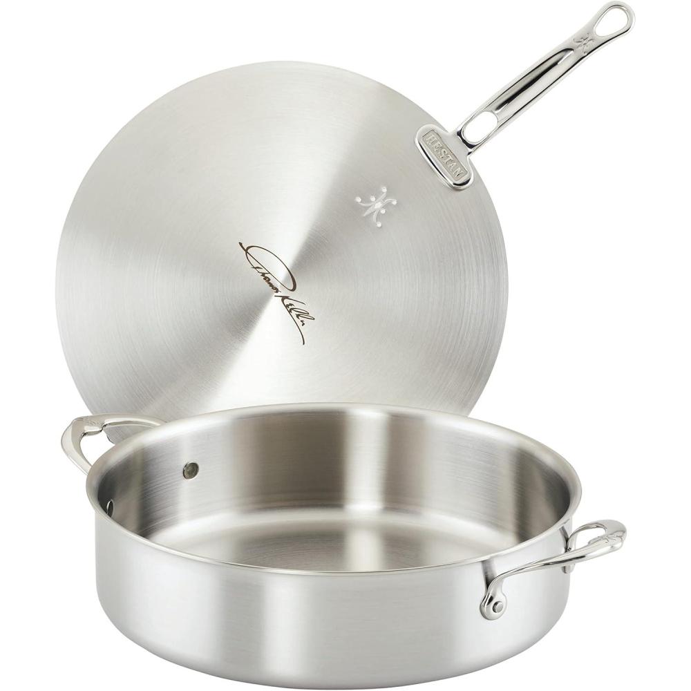 image:imageThomas Keller Insignia by Hestan Stainless Steel 9 Quart Rondeau Induction Cooktop Compatible6 Quarts