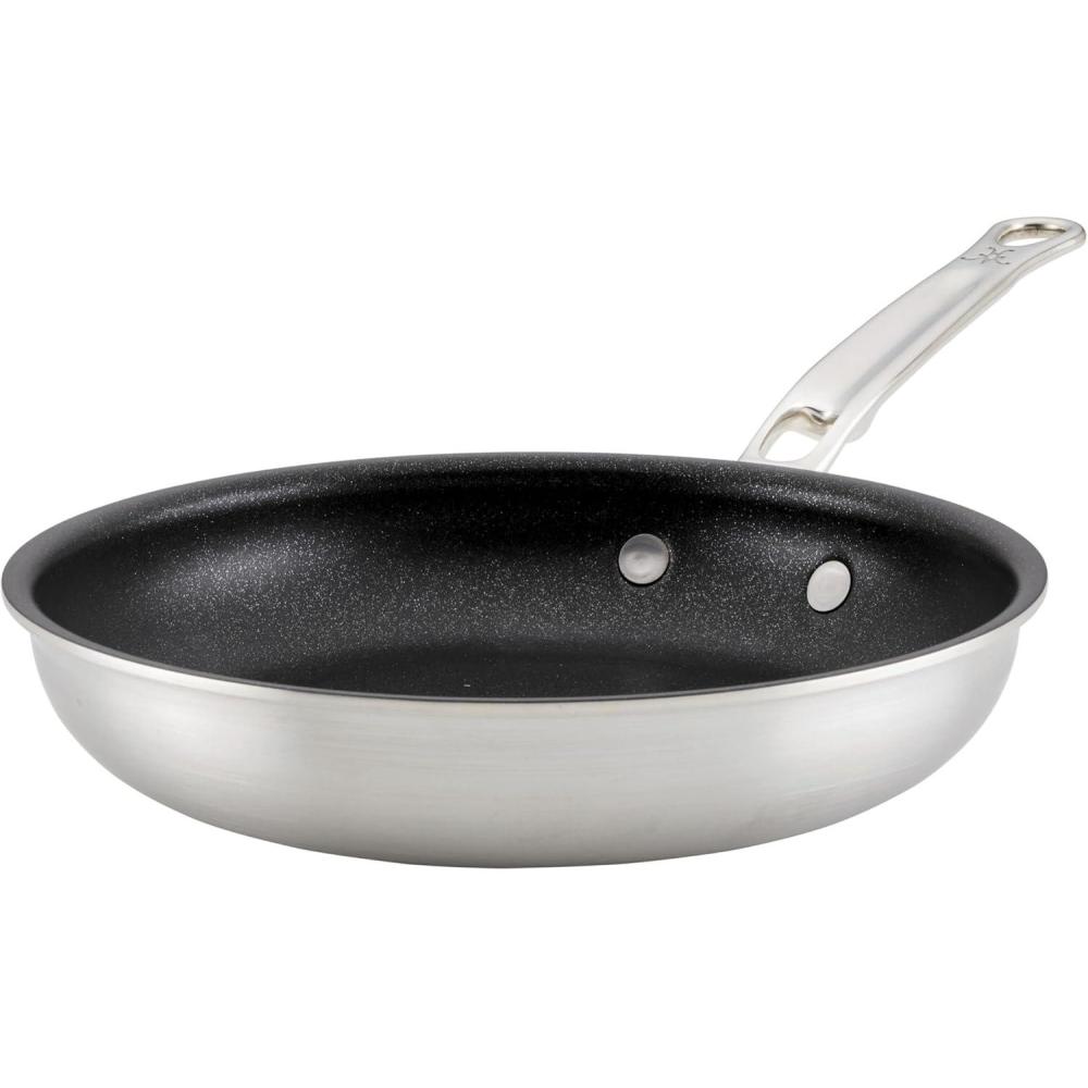image:imageThomas Keller Insignia by Hestan Stainless Steel Frying Pan Set Induction Cooktop Compatible 11 amp 125Frying Pan 85inch
