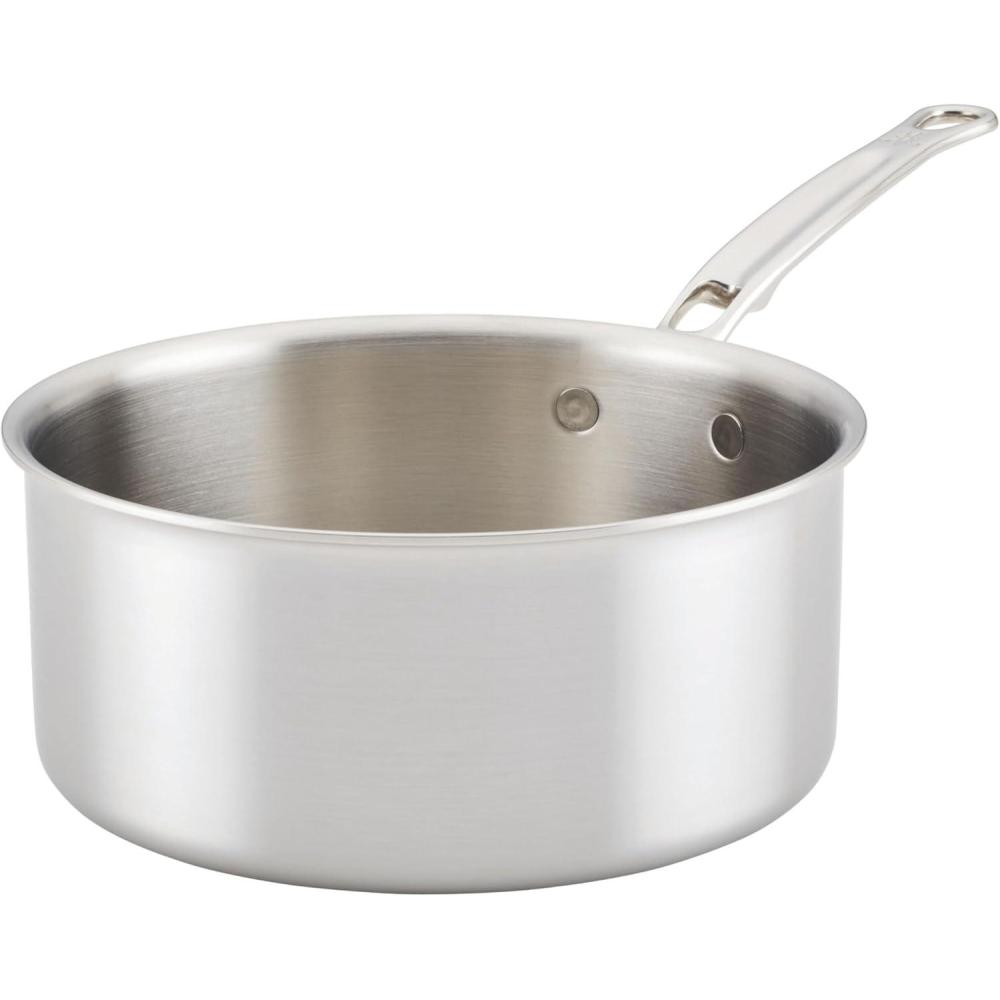 image:imageThomas Keller Insignia by Hestan Stainless Steel Sauce Pot Induction Cooktop Compatible 3 Quart